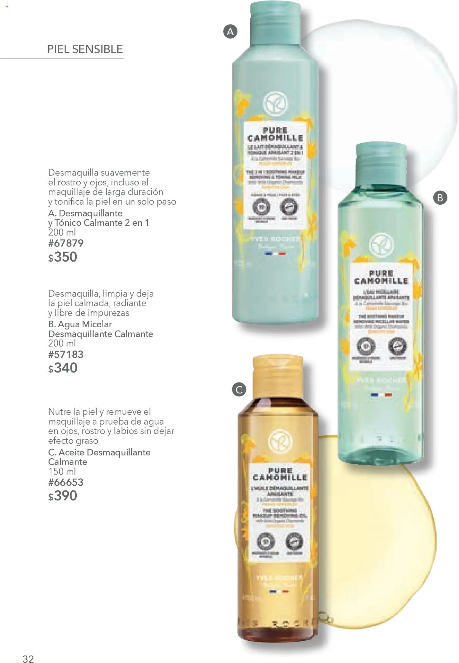 Nuevas ofertas de Yves Rocher válidas en toda la República Mexicana desde el 20.01.2026. ¡Encuentra las mejores ofertas en Yves Rocher campaña 2 2026! | Página: 34 | Productos: Agua, Aceite, Radiante, Maquillaje