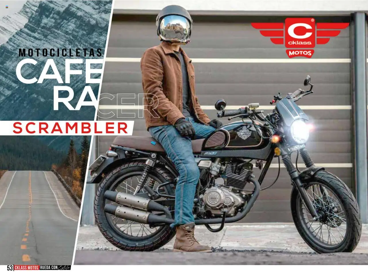 Nuevas ofertas de Cklass válidas en toda la República Mexicana desde el 18.06.2025. ¡Encuentra las mejores ofertas en Cklass catálogo Motos! | Página: 54 | Productos: Café