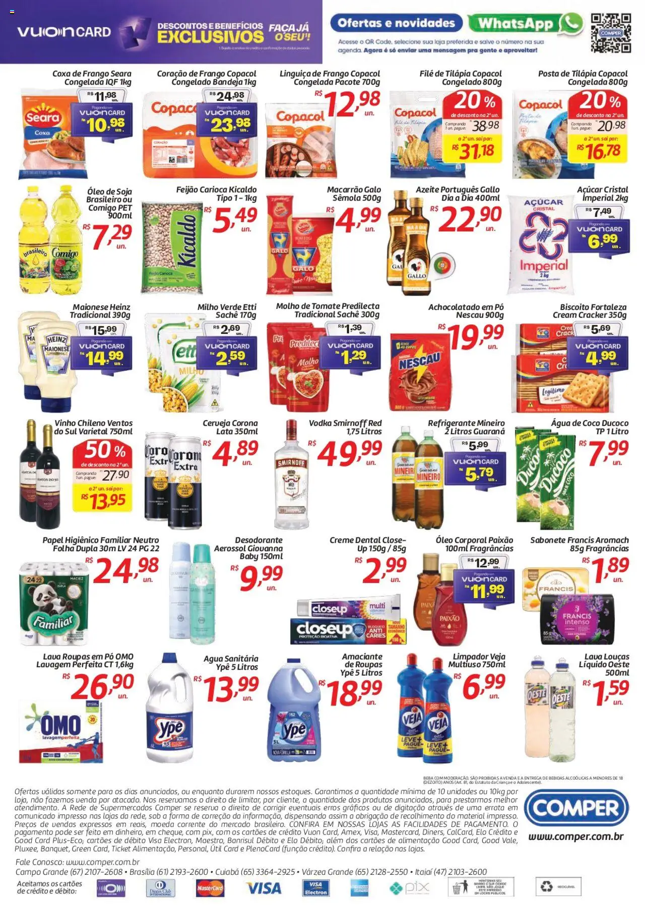 Comper Folheto - válido de 14.10.2025 | Página: 2 | Produtos: Coco, Pó, Água de coco, Tilápia