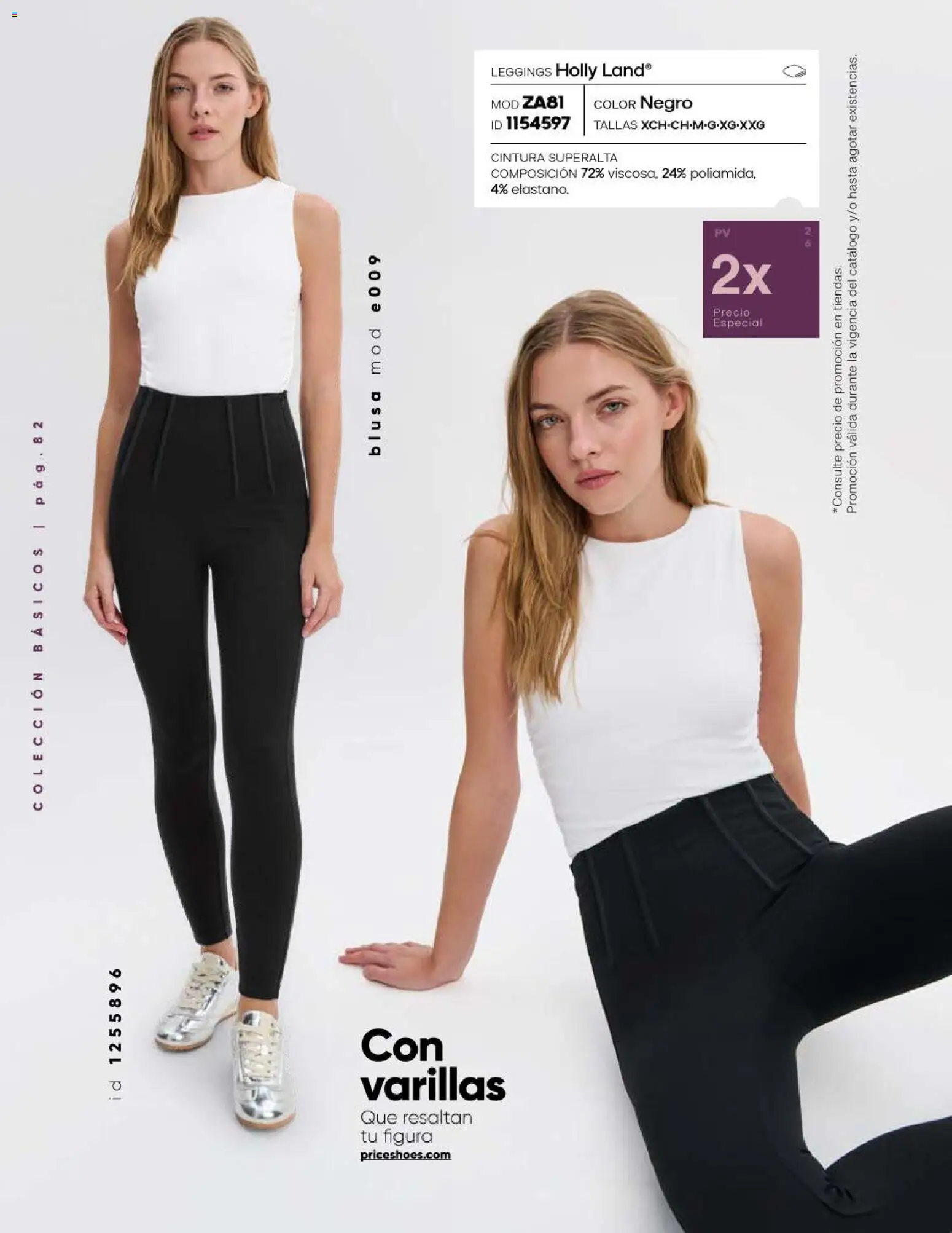 Nuevas ofertas de Price Shoes válidas en toda la República Mexicana desde el 05.02.2026. ¡Encuentra las mejores ofertas en Price Shoes catálogo Collection básicos! | Página: 82