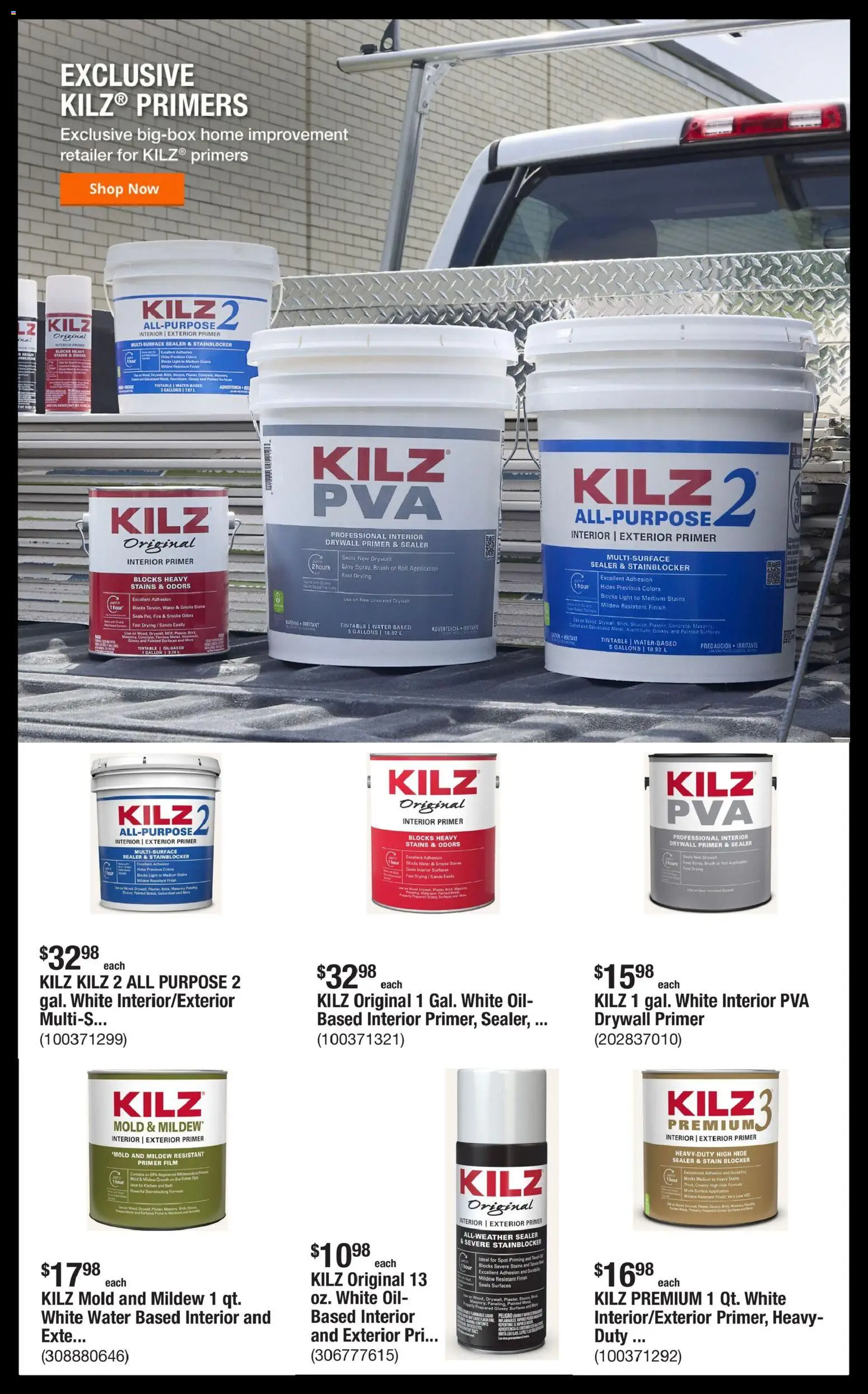 Home Depot Shop Pro Ad - GA - valid from 05.01.2026 | Page: 4 | Products: Bath, Brush, Oil, Water