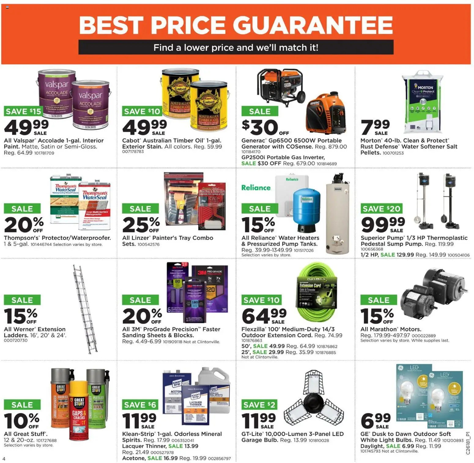 Mills Fleet Farm Weekly Ad - valid from 27.04.2026 | Page: 8 | Products: Pump, Water, Salt