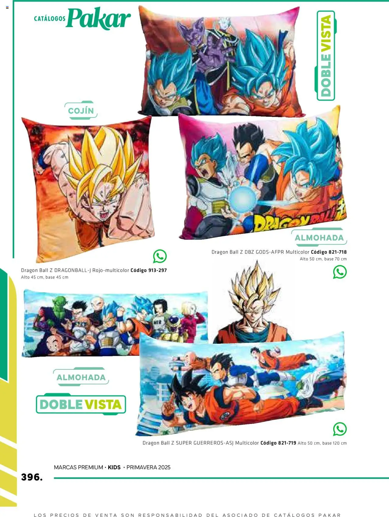 Nuevas ofertas de SC Pakar válidas en toda la República Mexicana desde el 28.02.2025. ¡Encuentra las mejores ofertas en SC Pakar catálogo Premium - Kids! | Página: 396 | Productos: Almohada