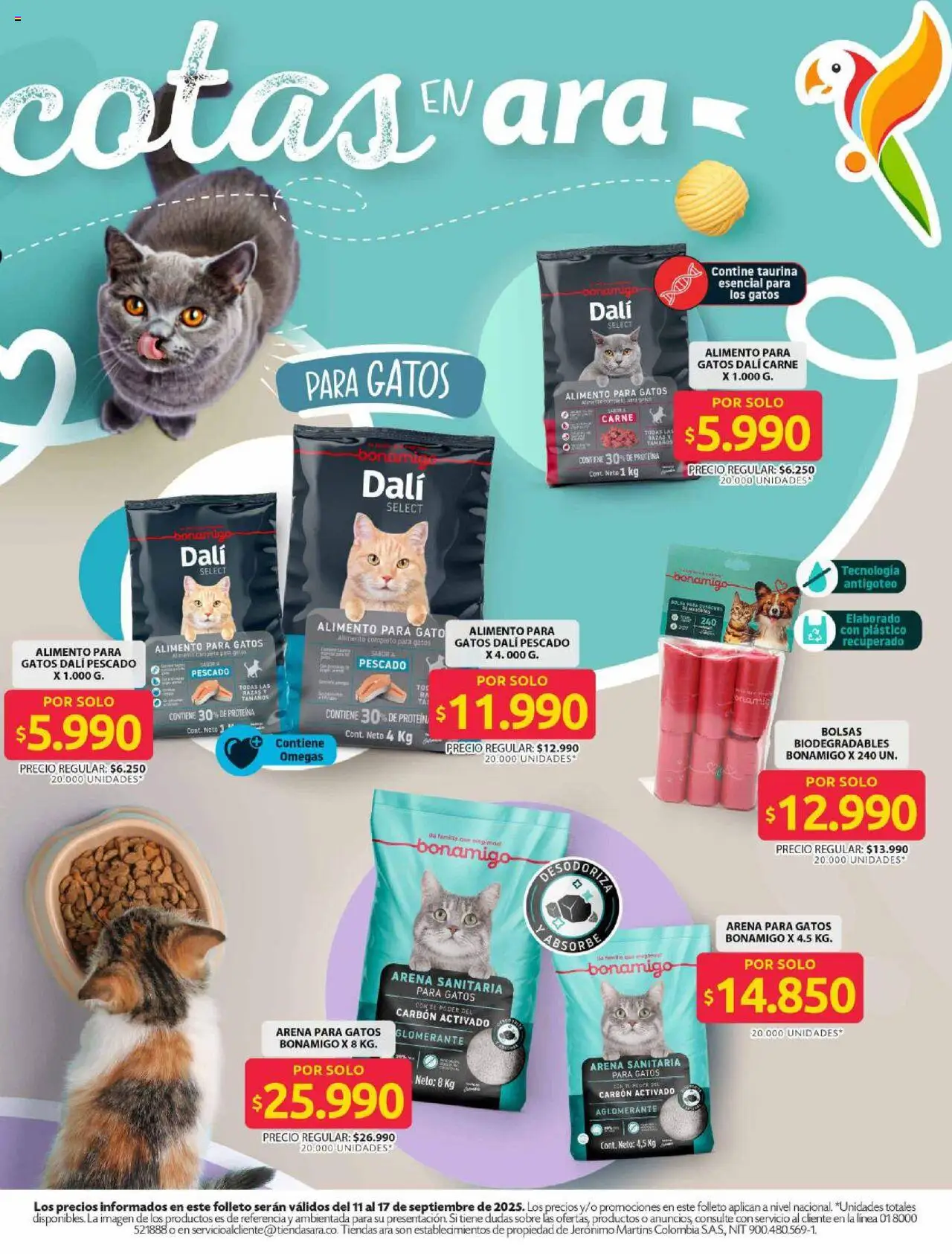 Ara revista - valida desde el 11.09.2025 | Página: 9 | Productos: Pescado, Sobre