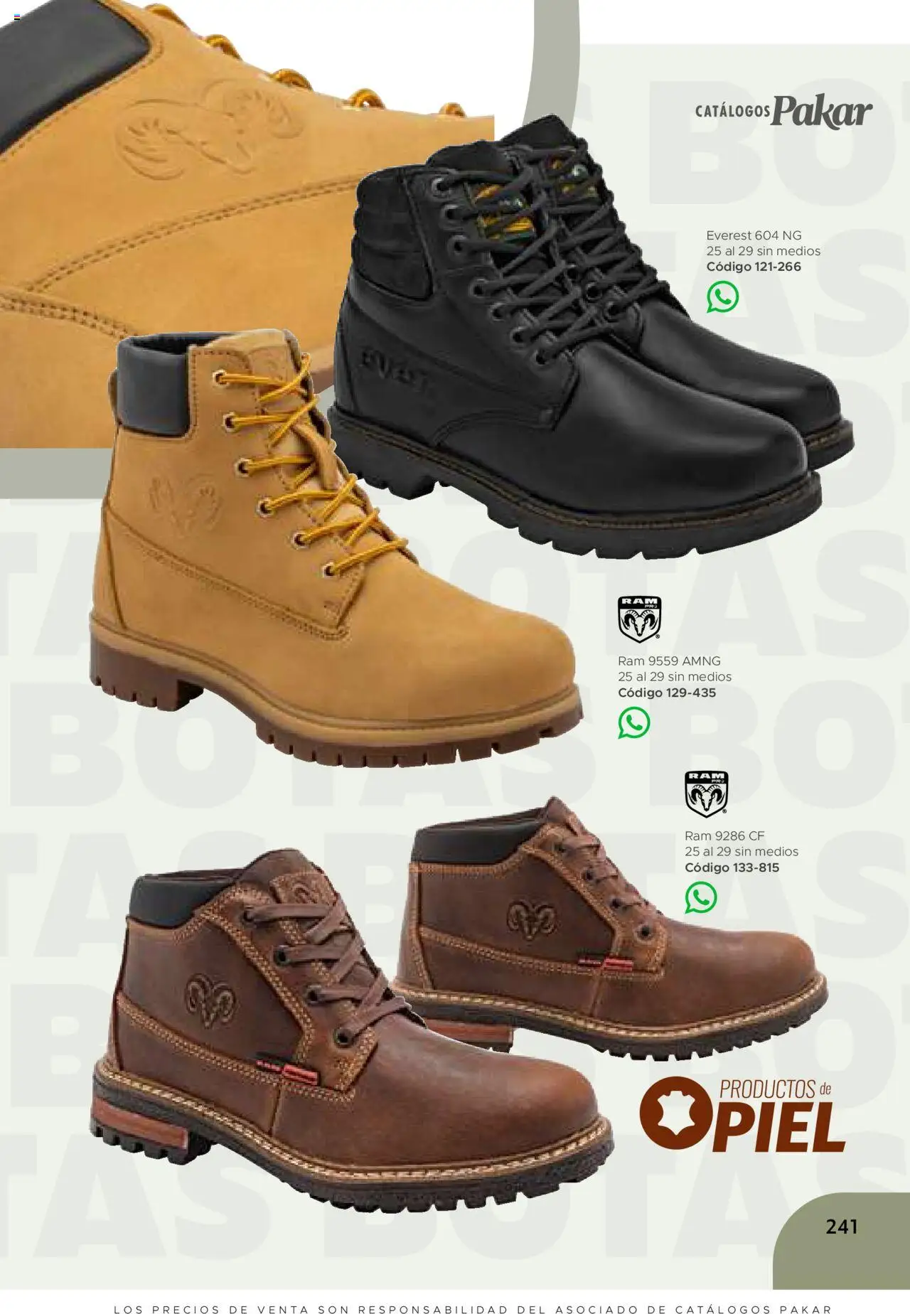 Nuevas ofertas de SC Pakar válidas en toda la República Mexicana desde el 24.07.2025. ¡Encuentra las mejores ofertas en SC Pakar - Catálogo Hombre otoño / invierno! | Página: 241