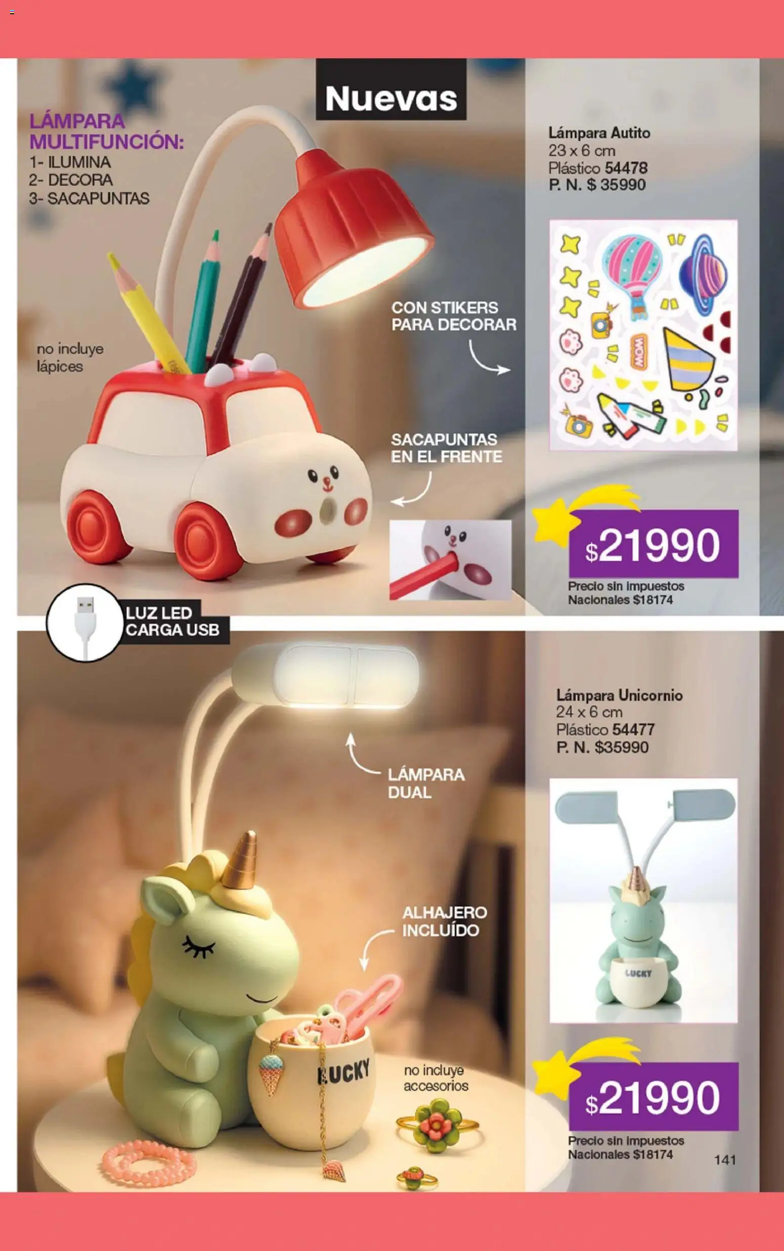 Gigot - CAMPAÑA 01 │ válido desde el 01.01.2026 | Página: 147 | Productos: Usb, Sacapuntas, Lámpara