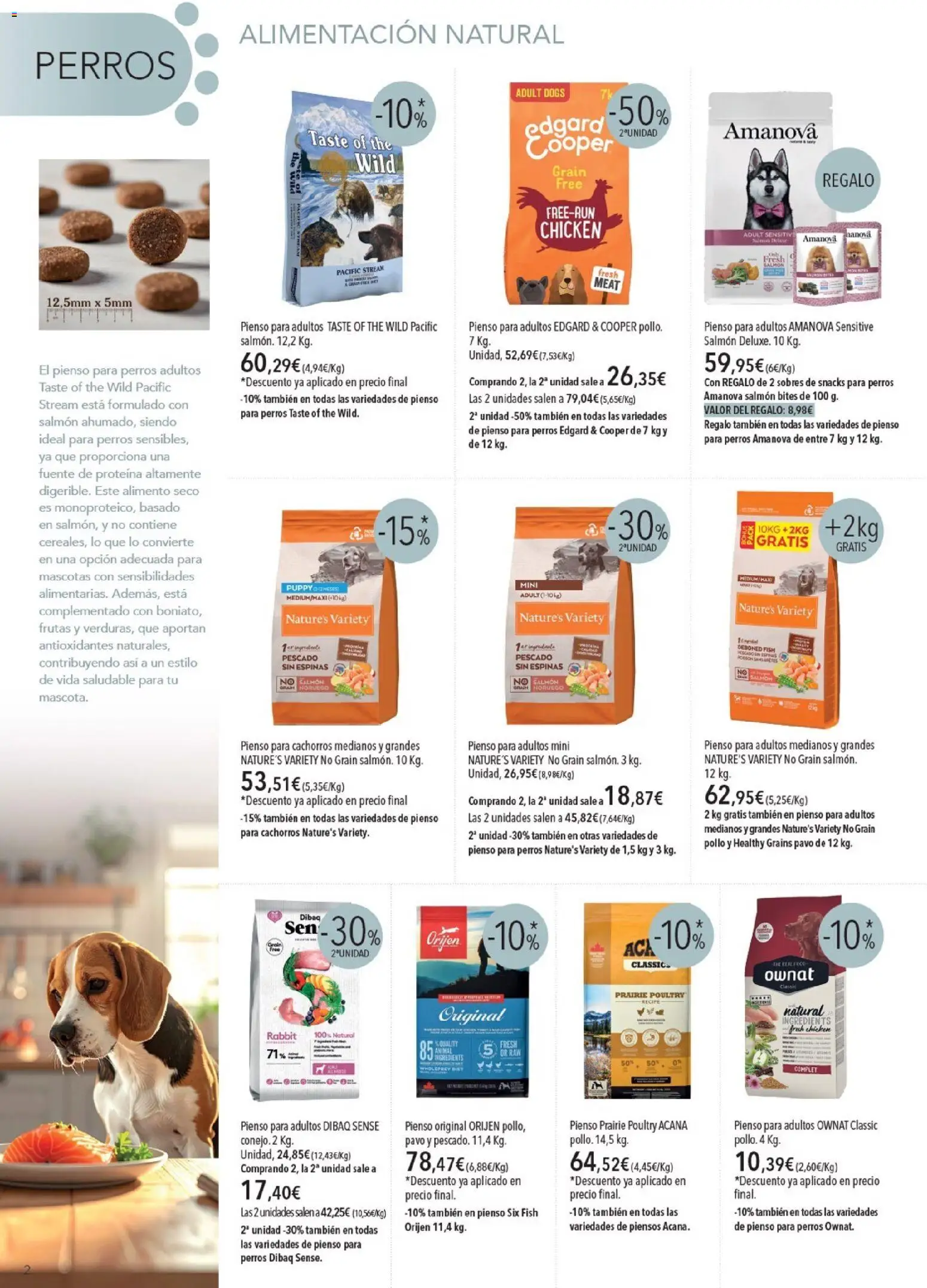 Nuevas ofertas de El Corte Inglés válidas en toda la República Mexicana desde el 01.11.2025. ¡Encuentra las mejores ofertas en El Corte Inglés catálogo Mascota Noviembre ! | Página: 2 | Productos: Pollo, Fuente