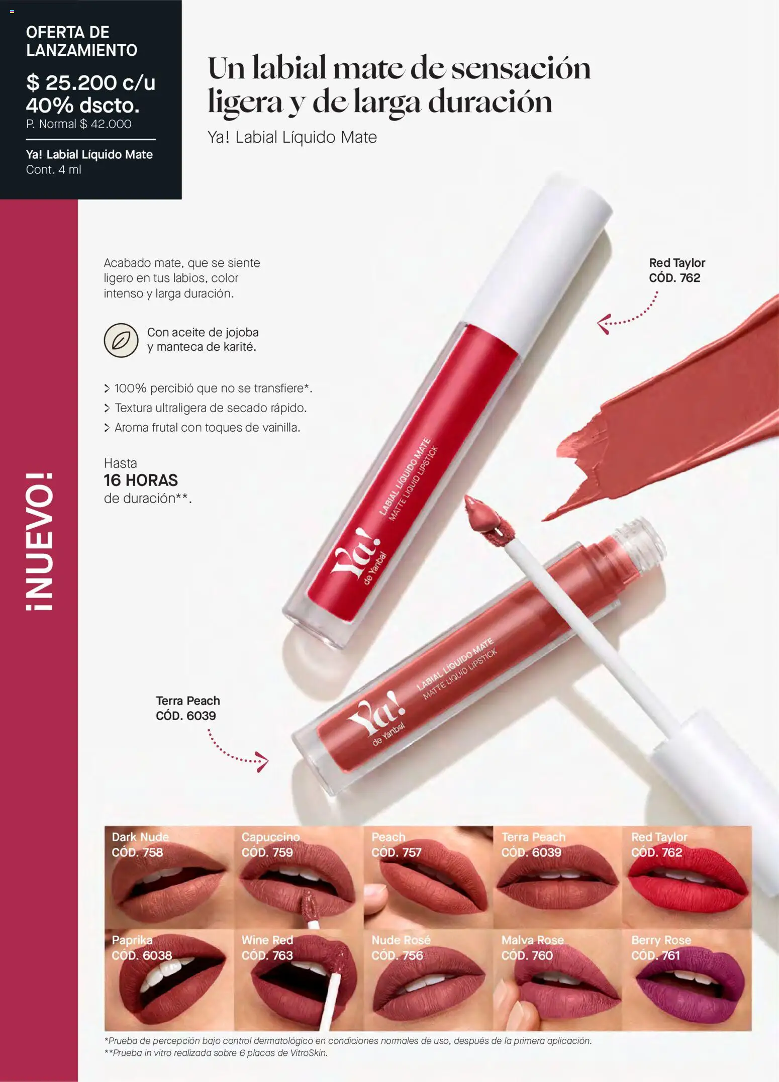 Yanbal revista - valida desde el 28.02.2026 | Página: 70 | Productos: Sobre, Manteca, Aceite