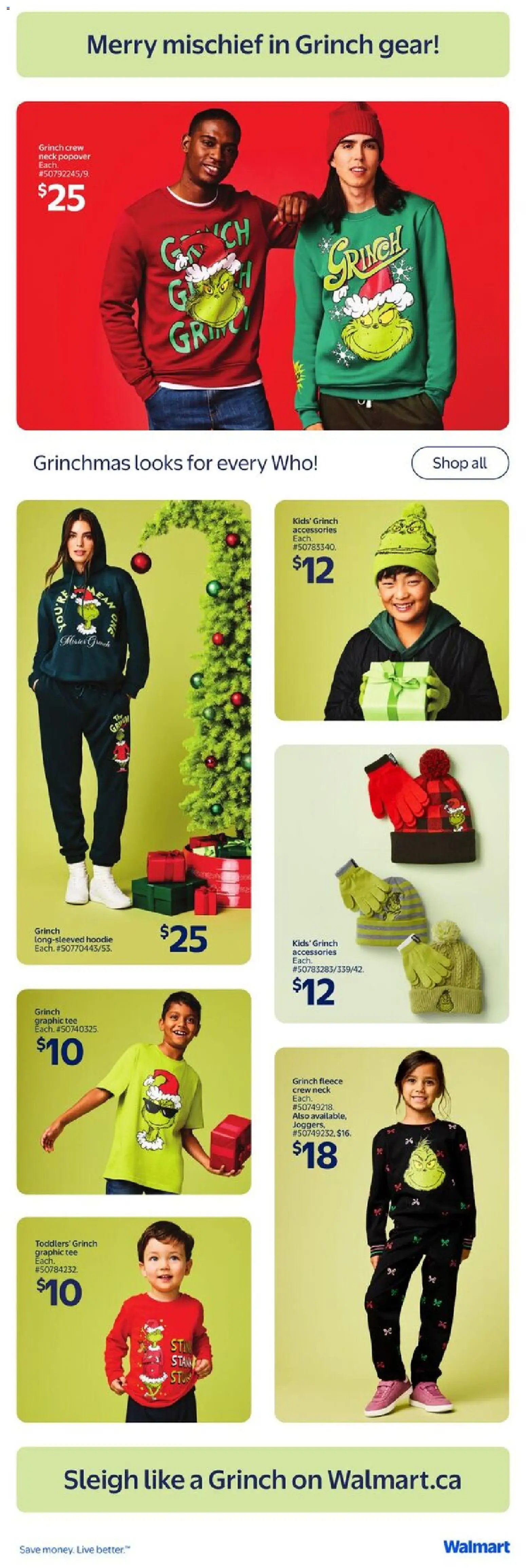 Walmart flyer valid from 23.10.2025 | Page: 18 | Products: Hoodie