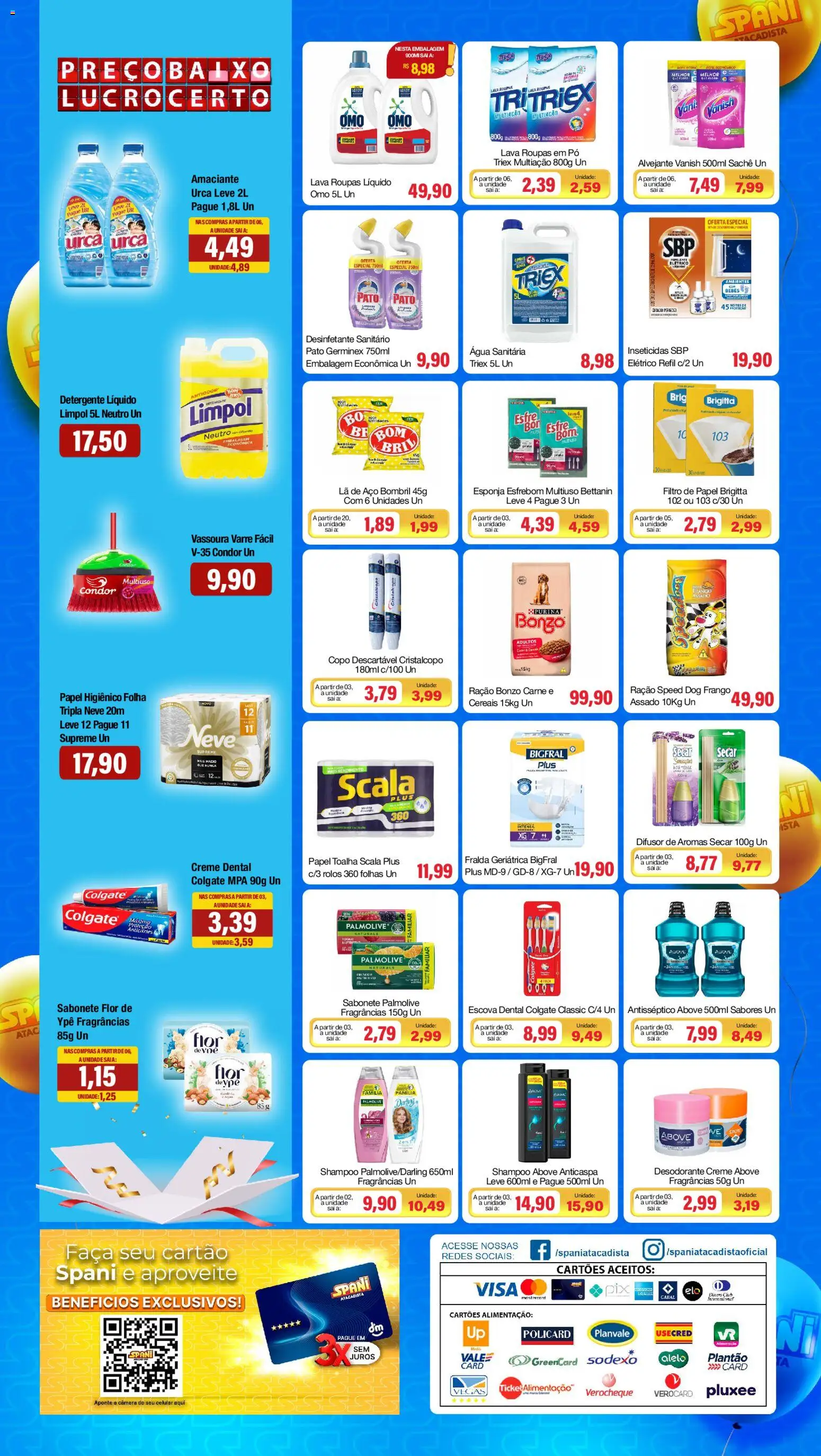 Spani Atacadista Folheto - válido de 21.04.2026 | Página: 4 | Produtos: Celular, Carne, Sabonete, Vanish