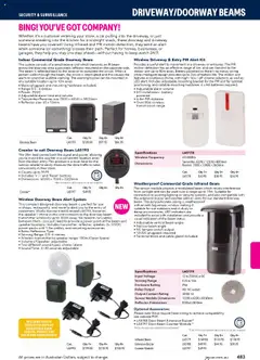 Preview of Jaycar Engineering & Scientific Catalogue 2025/2026  - valid from 09.07.2025 | Page: 483