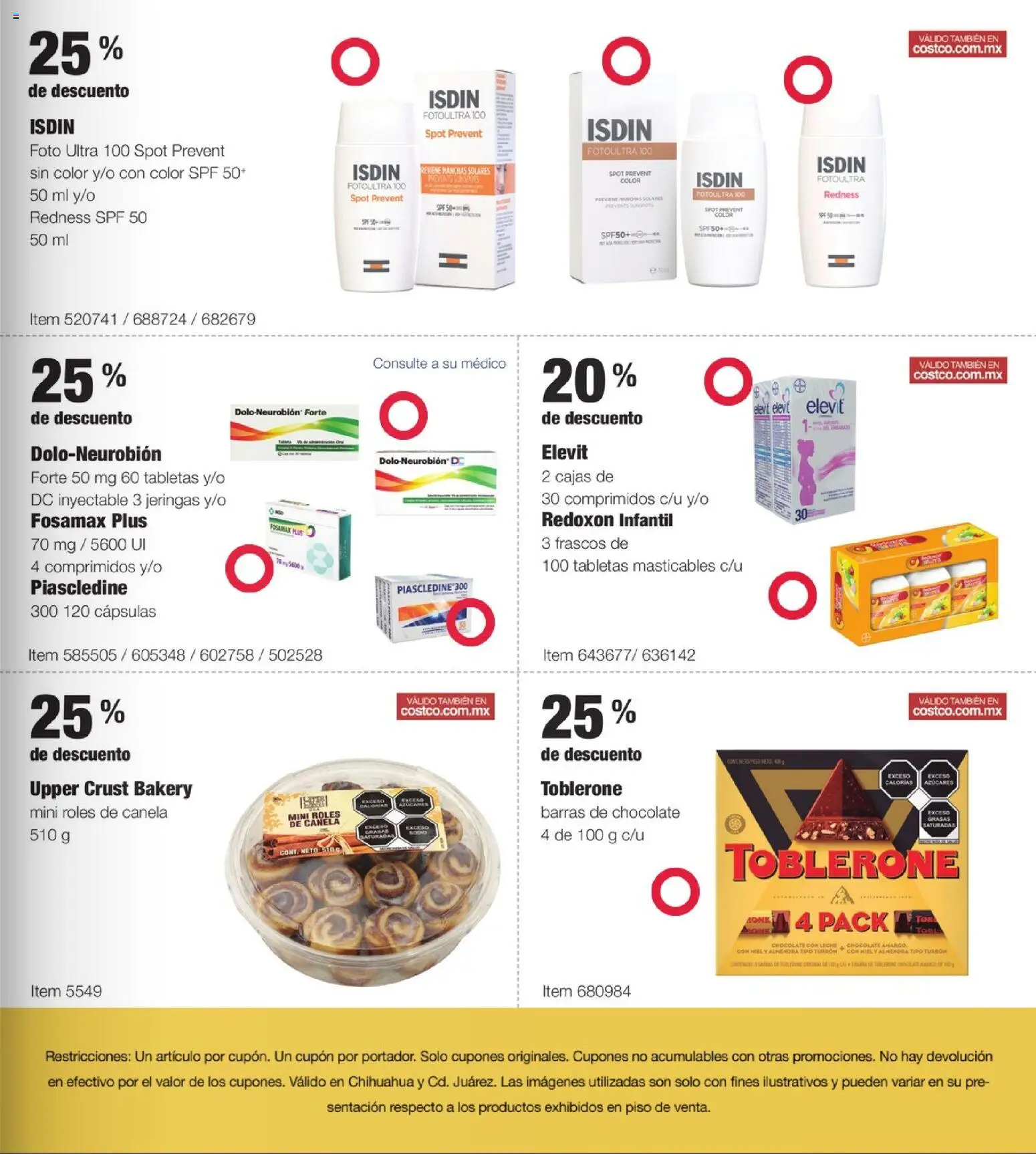 Nuevas ofertas de Costco válidas en toda la República Mexicana desde el 27.10.2025. ¡Encuentra las mejores ofertas en Costco catálogo Siete días de Treasure Hunt Fest! | Página: 7 | Productos: Chocolate, Almendra, Turrón