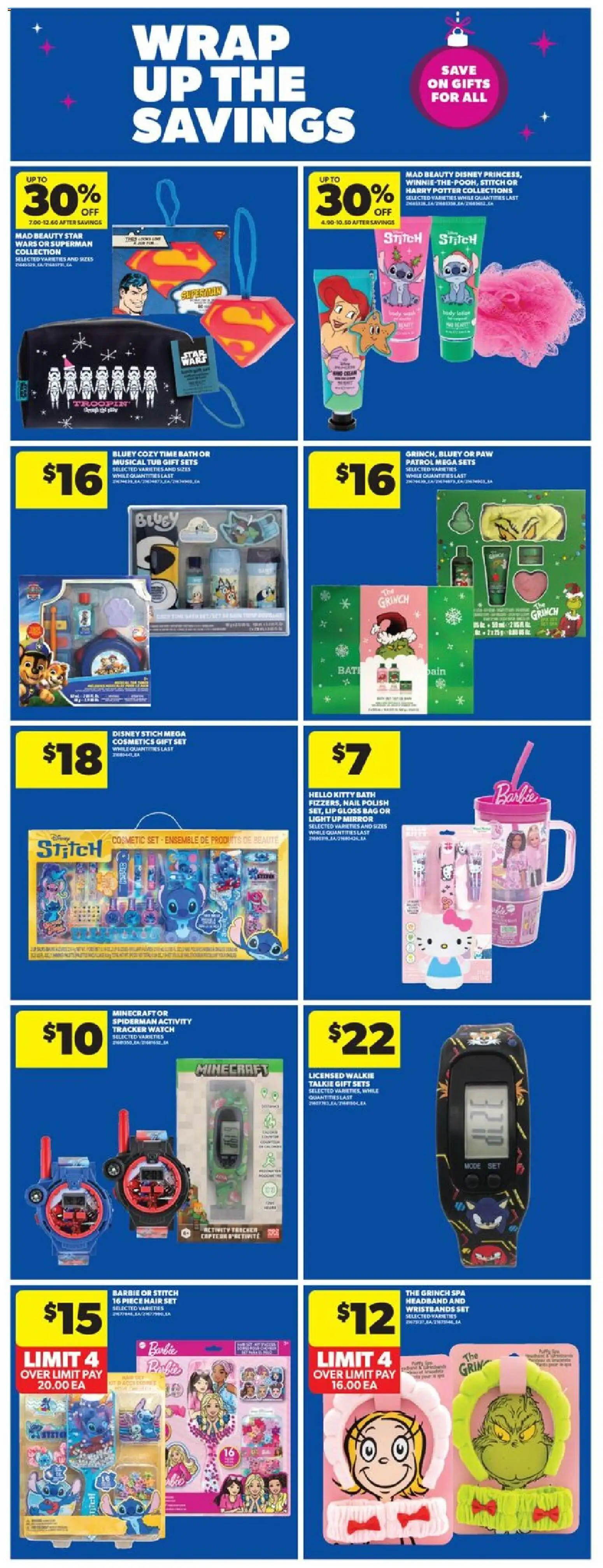 Real Canadian Superstore flyer valid from 04.12.2025 | Page: 32 | Products: Bag, Nail polish, Bath, Mirror