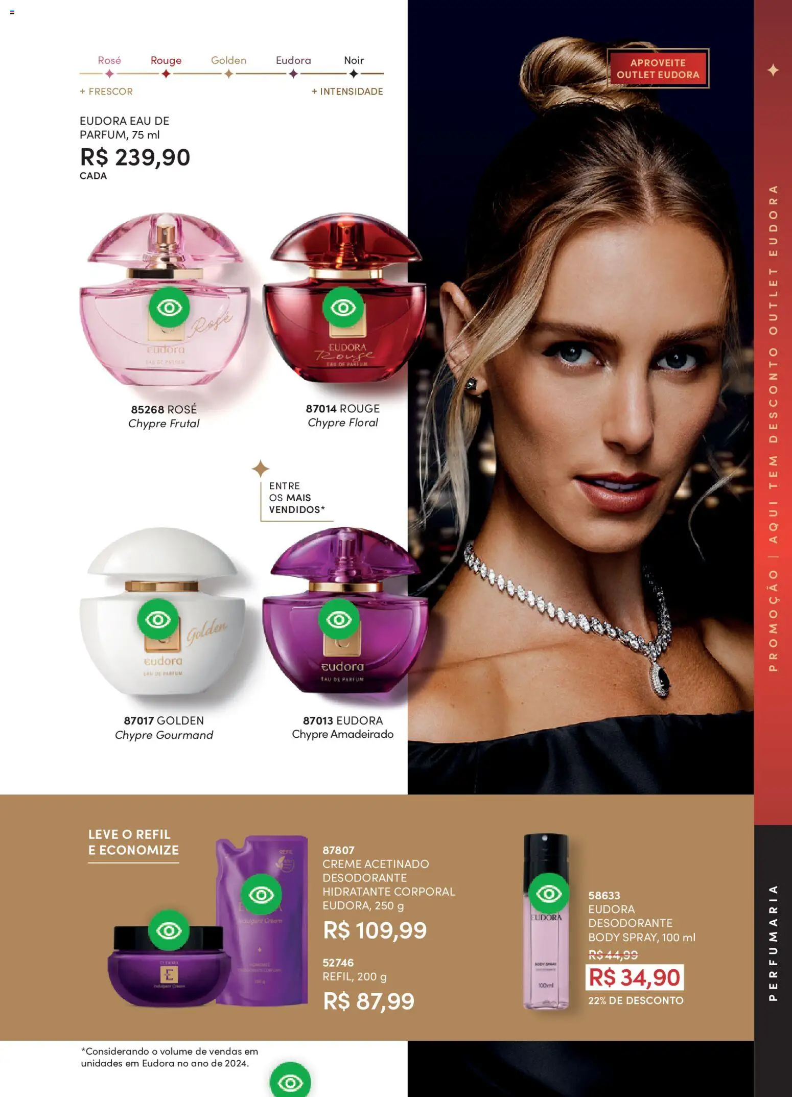 Eudora Folheto - válido de 17.12.2025 | Página: 59 | Produtos: Hidratante corporal, Desodorante, Creme, Body