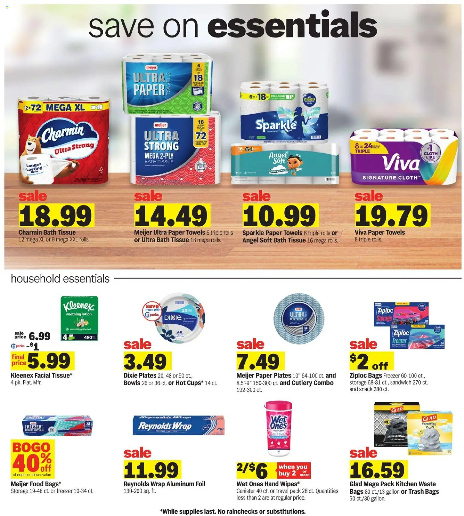 Meijer Weekly Ad - valid from 25.02.2026 | Page: 24 | Products: Bath, Freezer