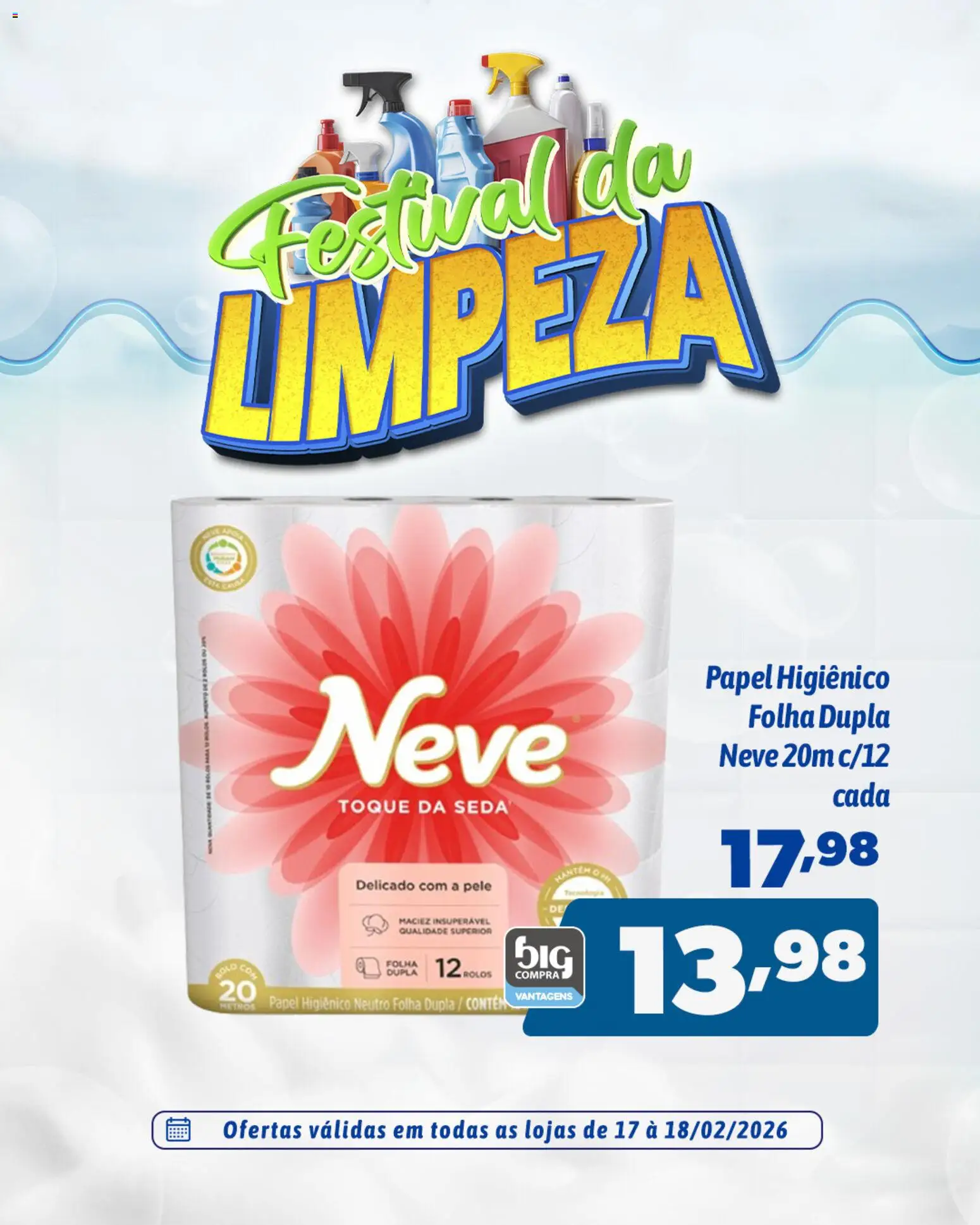 Big Compra Folheto - válido de 17.02.2026 | Página: 5 | Produtos: Papel higiênico