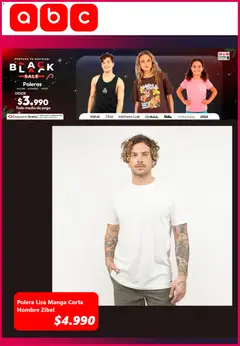 Black Friday Abc válido desde el 26.11.2025 | Página: 2 | Productos: Manga, Sobre, Té, Polera