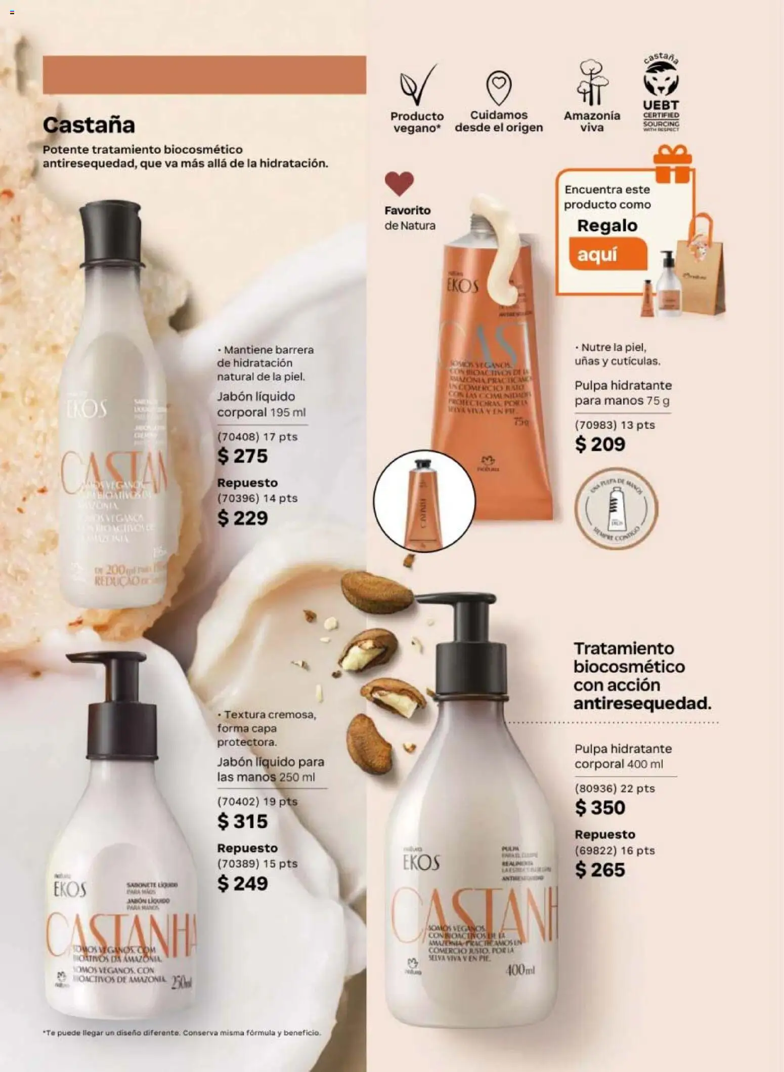 Nuevas ofertas de Natura válidas en toda la República Mexicana desde el 02.04.2026. ¡Encuentra las mejores ofertas en Natura campaña 6 2026! | Página: 114 | Productos: Jabón líquido, Jabón