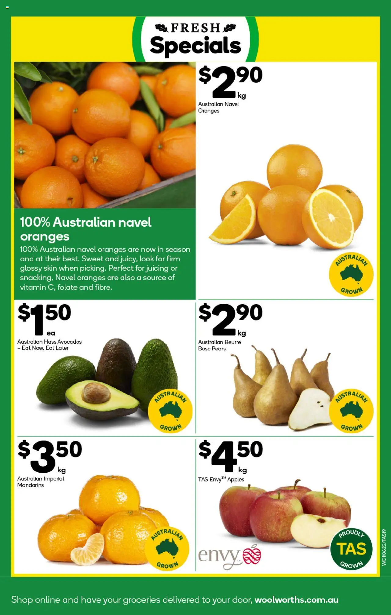 Woolworths catalogue - valid from 11.06.2025 | Page: 19 | Products: Apples, Oranges, Mandarins, Vitamin