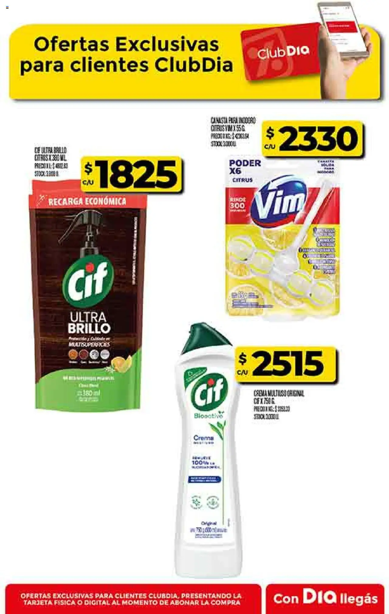 Supermercado DIA Ofertas │ válido desde el 06.08.2025 | Página: 60 | Productos: Brillo, Crema