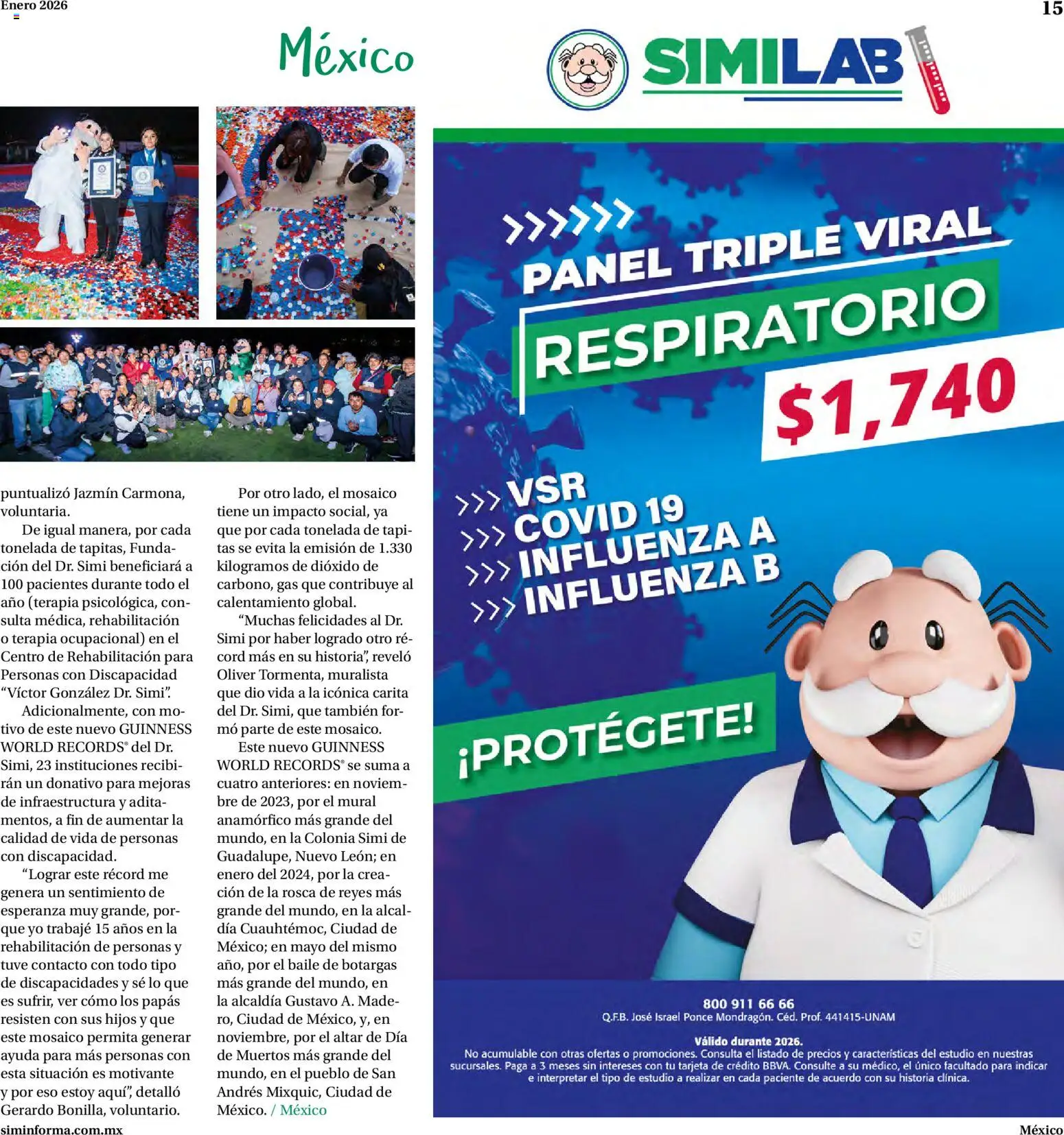 Nuevas ofertas de Farmacias Similares válidas en toda la República Mexicana desde el 01.01.2026. ¡Encuentra las mejores ofertas en Farmacias Similares catálogo! | Página: 15 | Productos: Funda