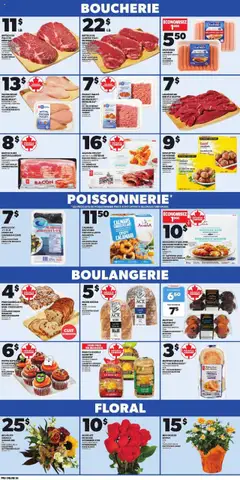 Preview of Provigo weekly flyer / circulaire from shop Provigo valid from 23.10.2025 | Page: 4 | Products: Chicken breasts, Turkey, Bread, Chicken