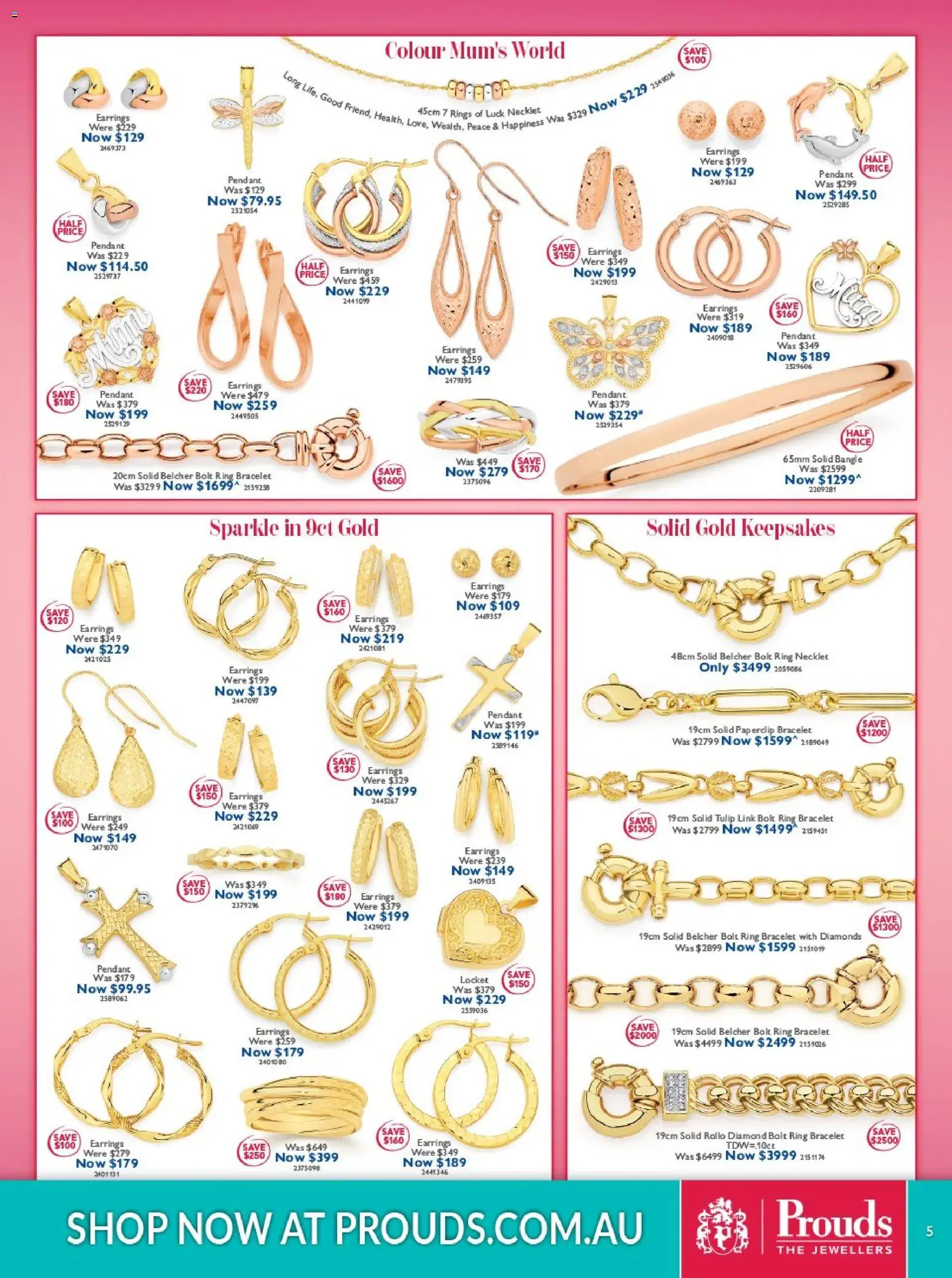Latest Prouds The Jewellers catalogue valid from 13/04/2026 is available here?Save now! | Australia