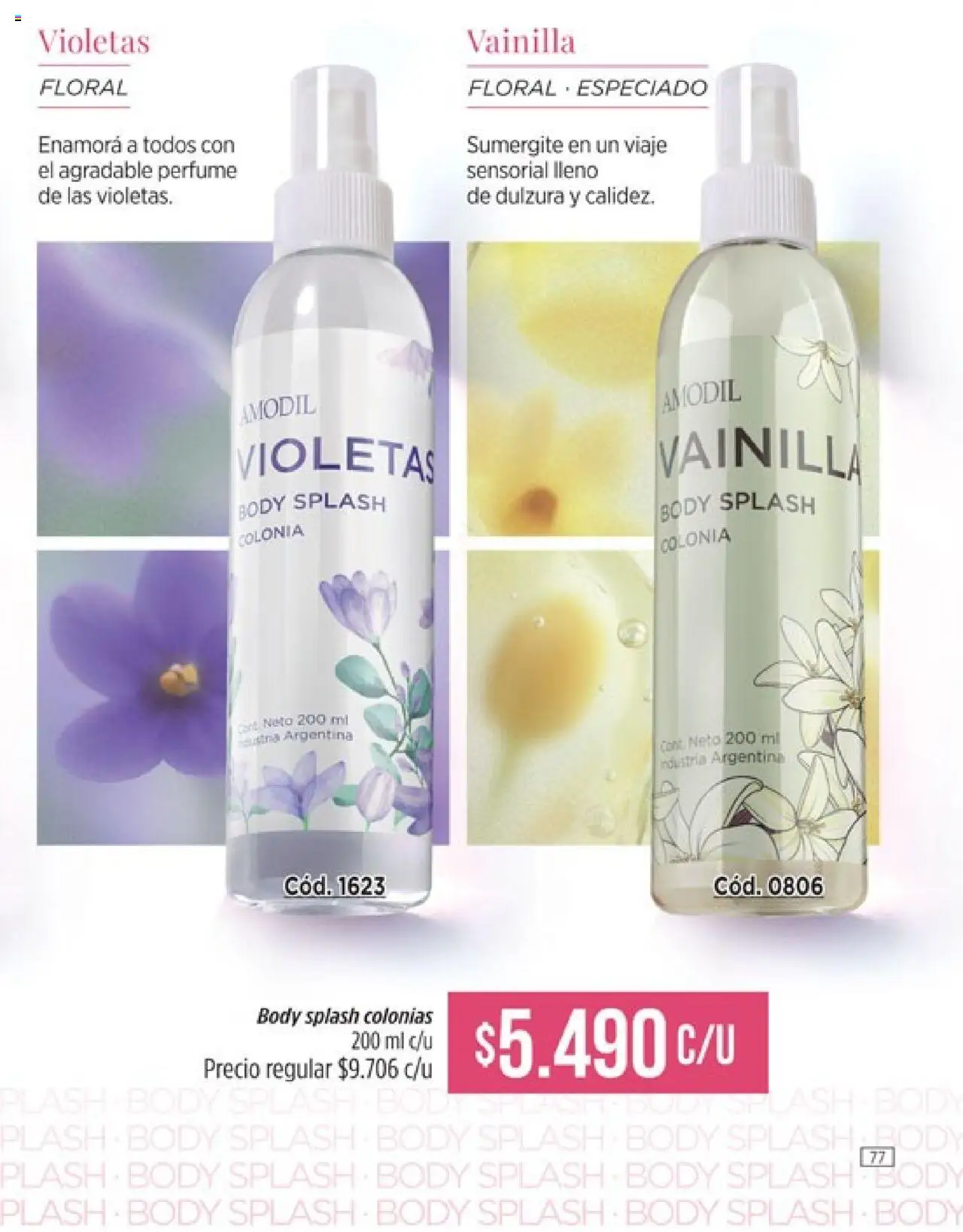 Catálogo Amodil Campaña 11 │ válido desde el 13.06.2025 | Página: 77 | Productos: Body, Perfume