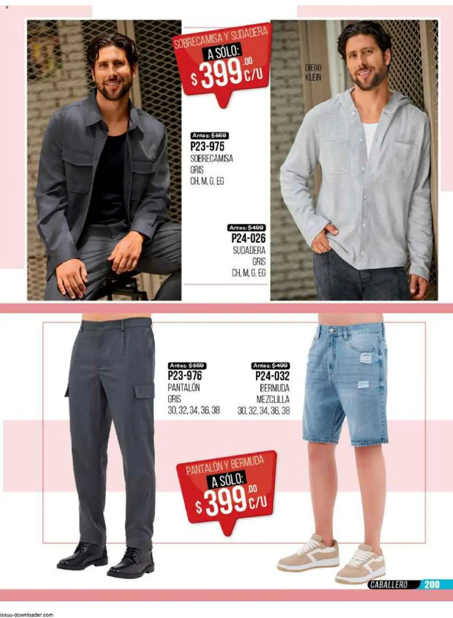 Nuevas ofertas de Cklass válidas en toda la República Mexicana desde el 31.10.2025. ¡Encuentra las mejores ofertas en Cklass catálogo Super Rebajas Ropa! | Página: 203 | Productos: Sudadera, Bermuda
