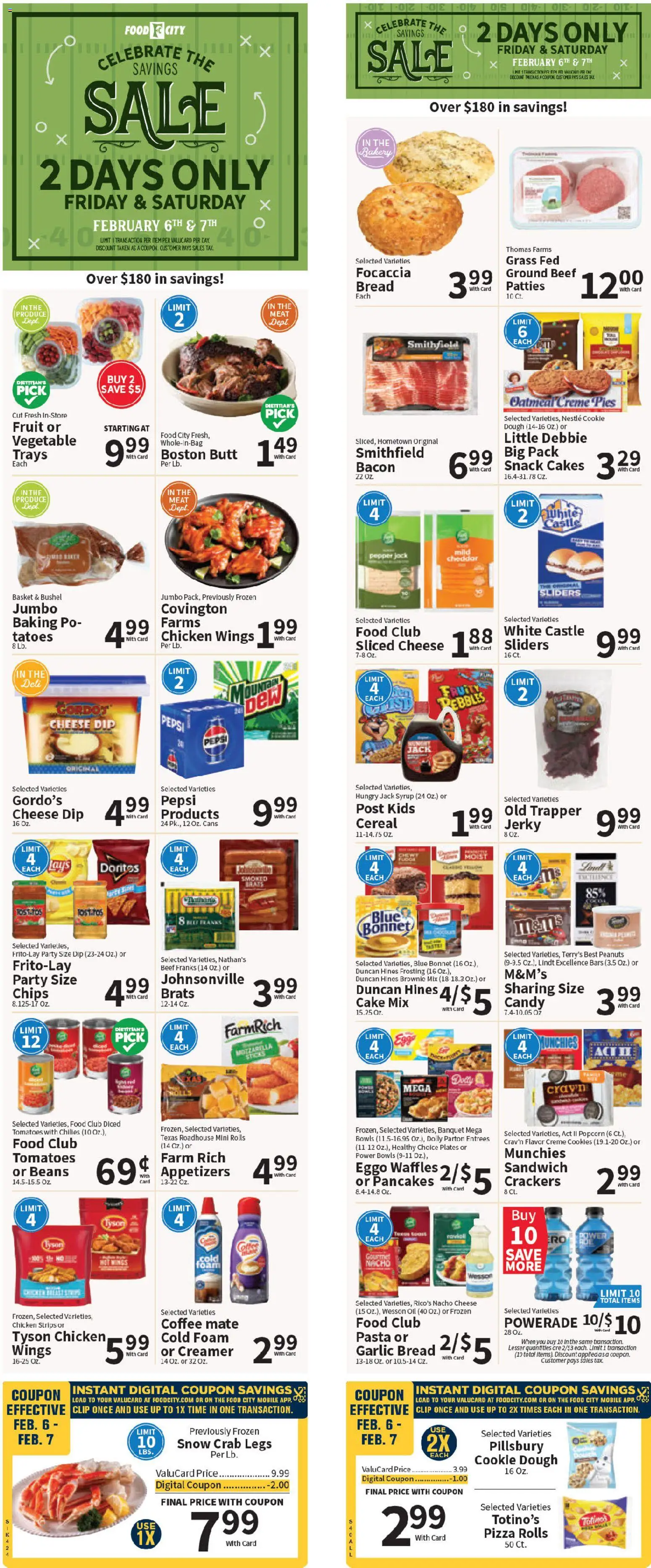 Food City Weekly Ad - valid from 06.02.2026 | Page: 1