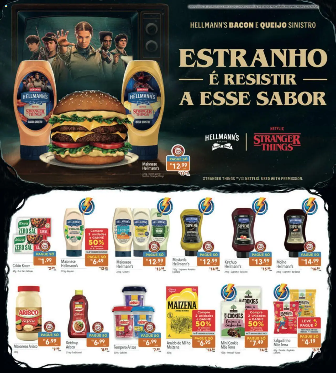 Supermercados Condor Folheto - válido de 15.10.2025 | Página: 9 | Produtos: Ketchup, Knorr, Sal, Maionese