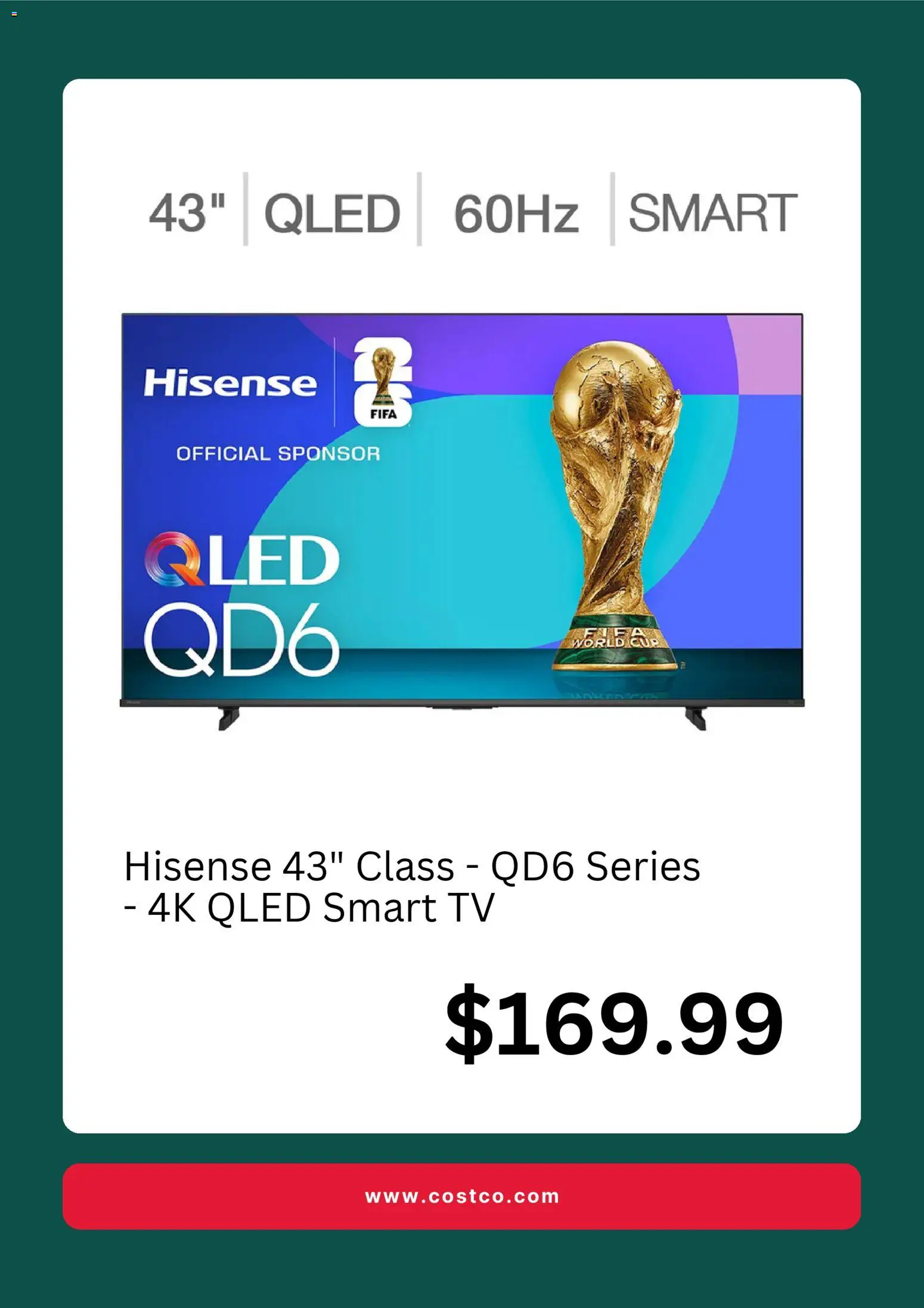 Costco Weekly Ad - valid from 15.12.2025 | Page: 2 | Products: Tv