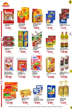Assaí Atacadista Folheto - válido de 15.09.2025 | Página: 2 | Produtos: Muçarela, Pão de forma, Batata, Requeijão
