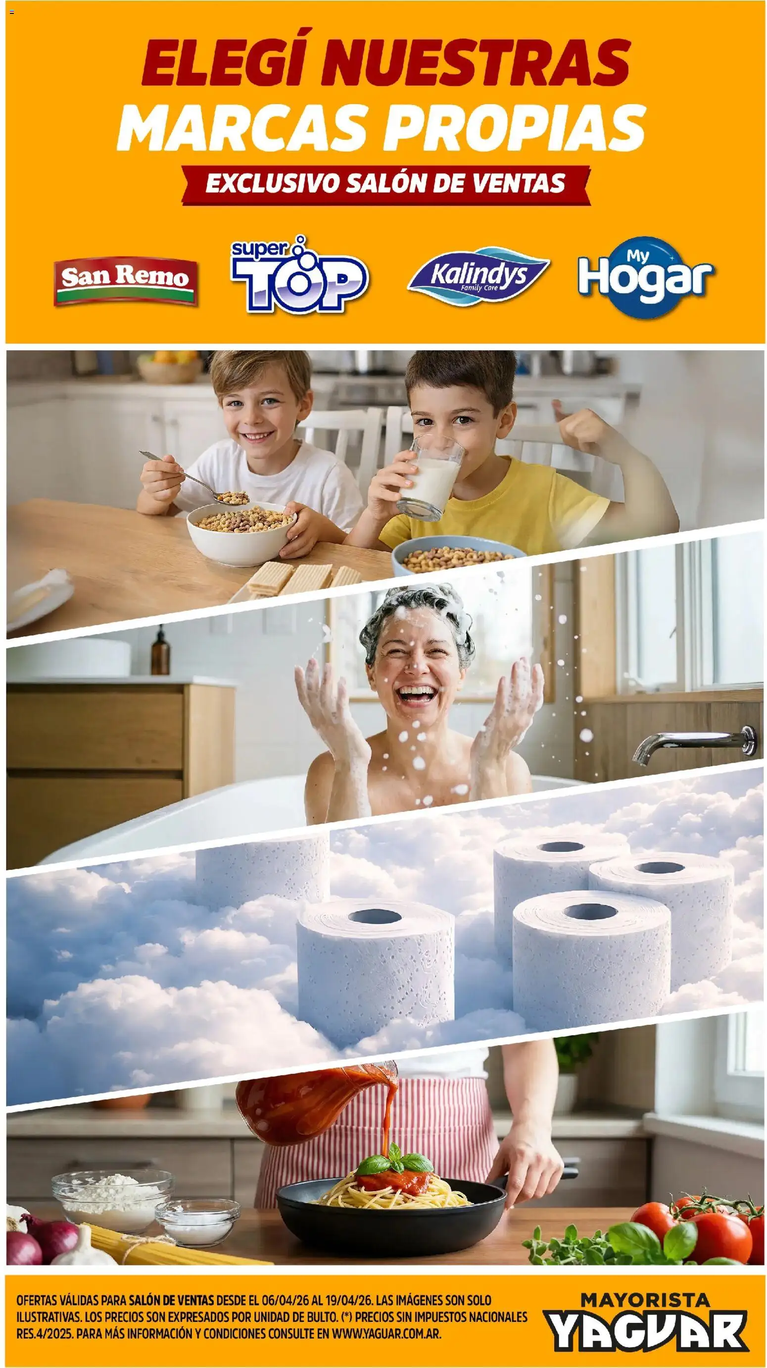 Yaguar - Nuestra calidad, todos los días Buenos Aires │ válido desde el 06.04.2026 | Página: 1