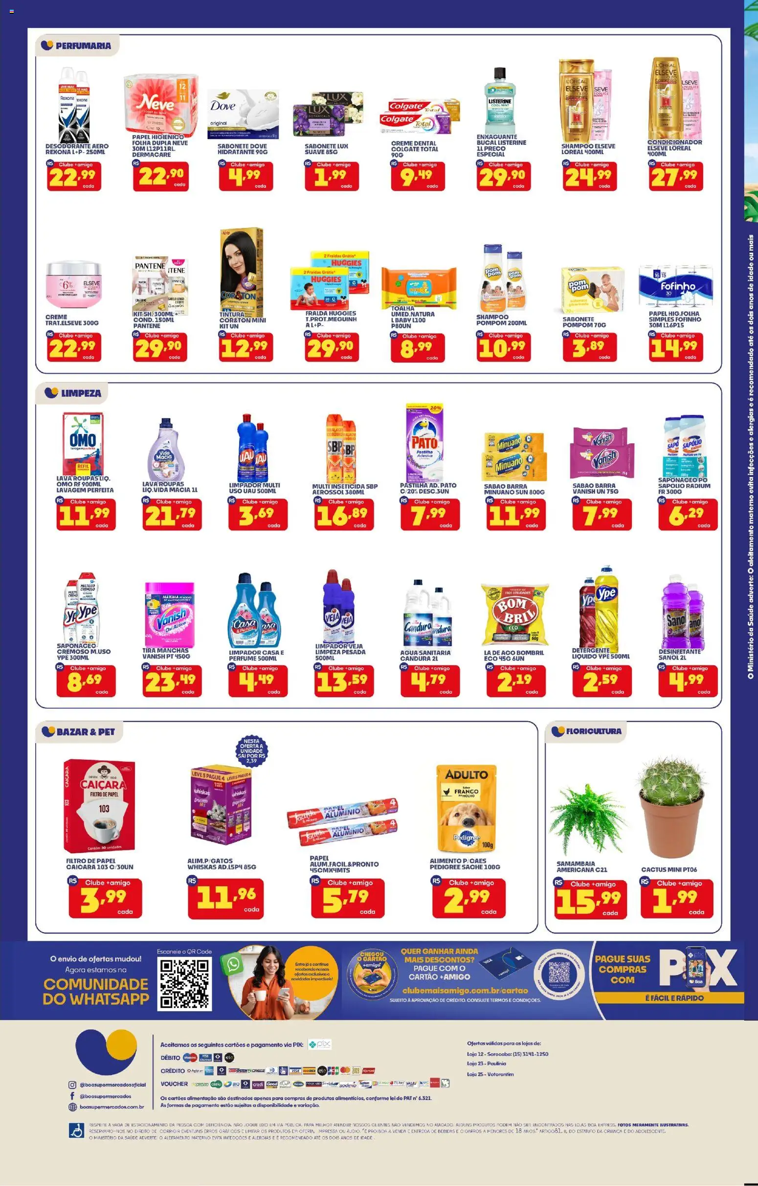 Boa Supermercados Folheto - válido de 27.02.2026 | Página: 4 | Produtos: Desodorante, Creme, Fraldas, Dove