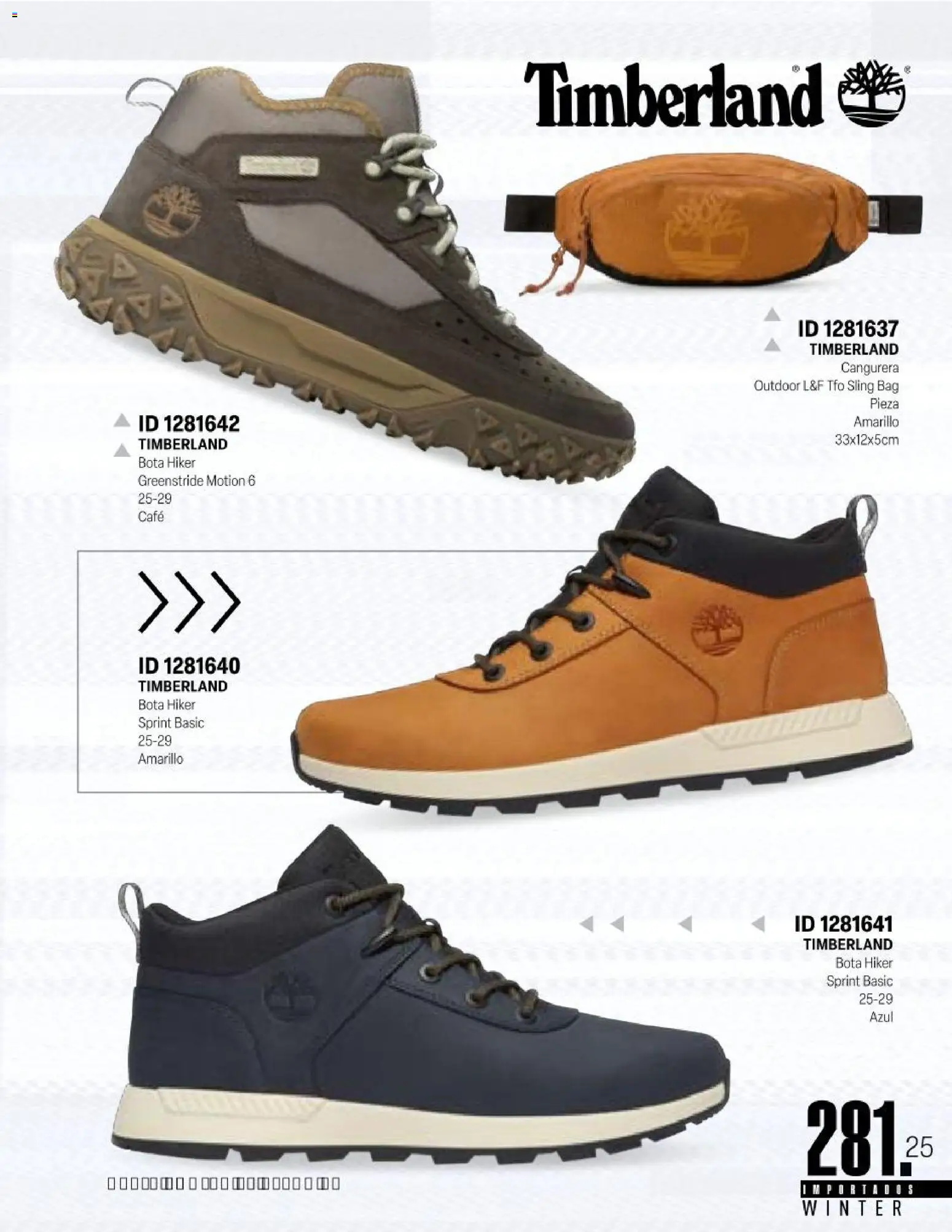 Nuevas ofertas de Price Shoes válidas en toda la República Mexicana desde el 11.11.2025. ¡Encuentra las mejores ofertas en Price Shoes catálogo Importados Winter 2025  ! | Página: 281 | Productos: Café, Cangurera