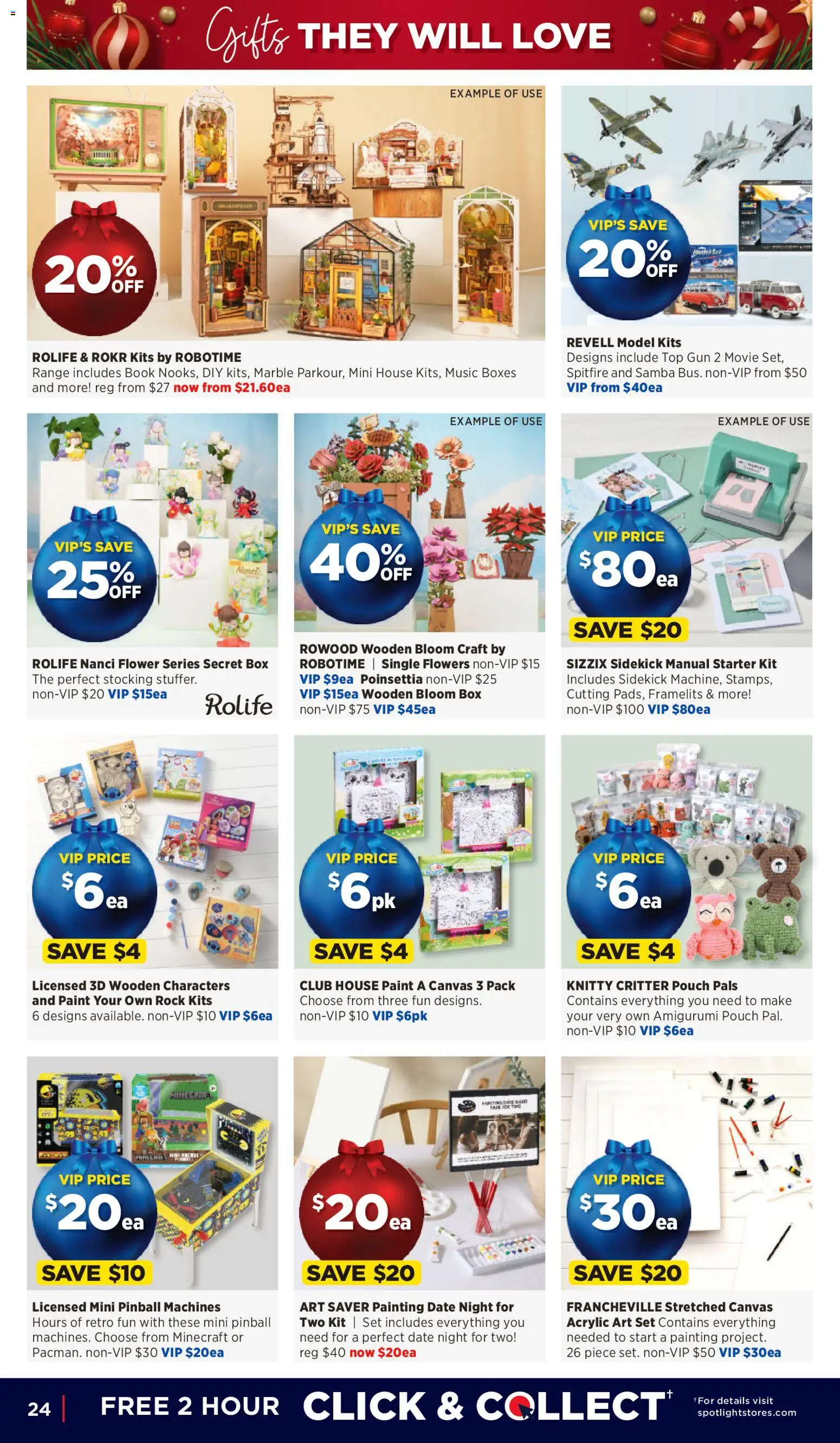 Spotlight catalogue - valid from 03.12.2025 | Page: 24 | Products: Box, Kits, Painting, Date