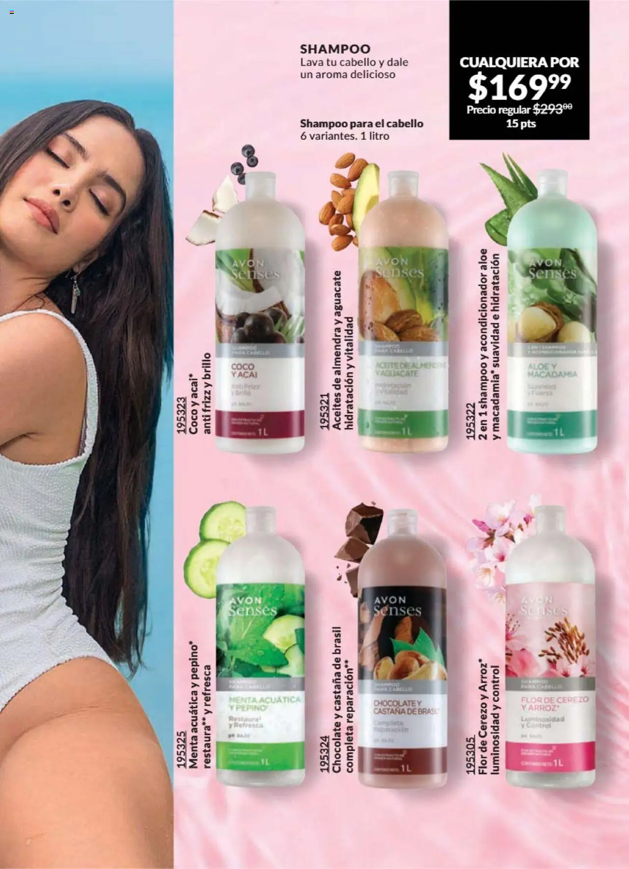 Nuevas ofertas de AVON válidas en toda la República Mexicana desde el 09.10.2025. ¡Encuentra las mejores ofertas en AVON - Campaña 16 2025! | Página: 185 | Productos: Brillo, Aceite, Aguacate, Chocolate