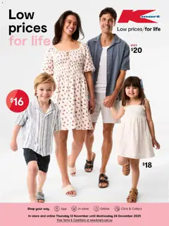Preview of Kmart  Catalogue  - valid from 13.11.2025