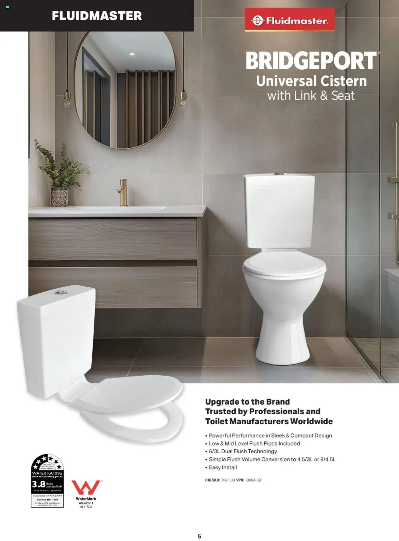 Mitre 10 catalogue - valid from 27.06.2025 | Page: 5 | Products: Toilet, Water