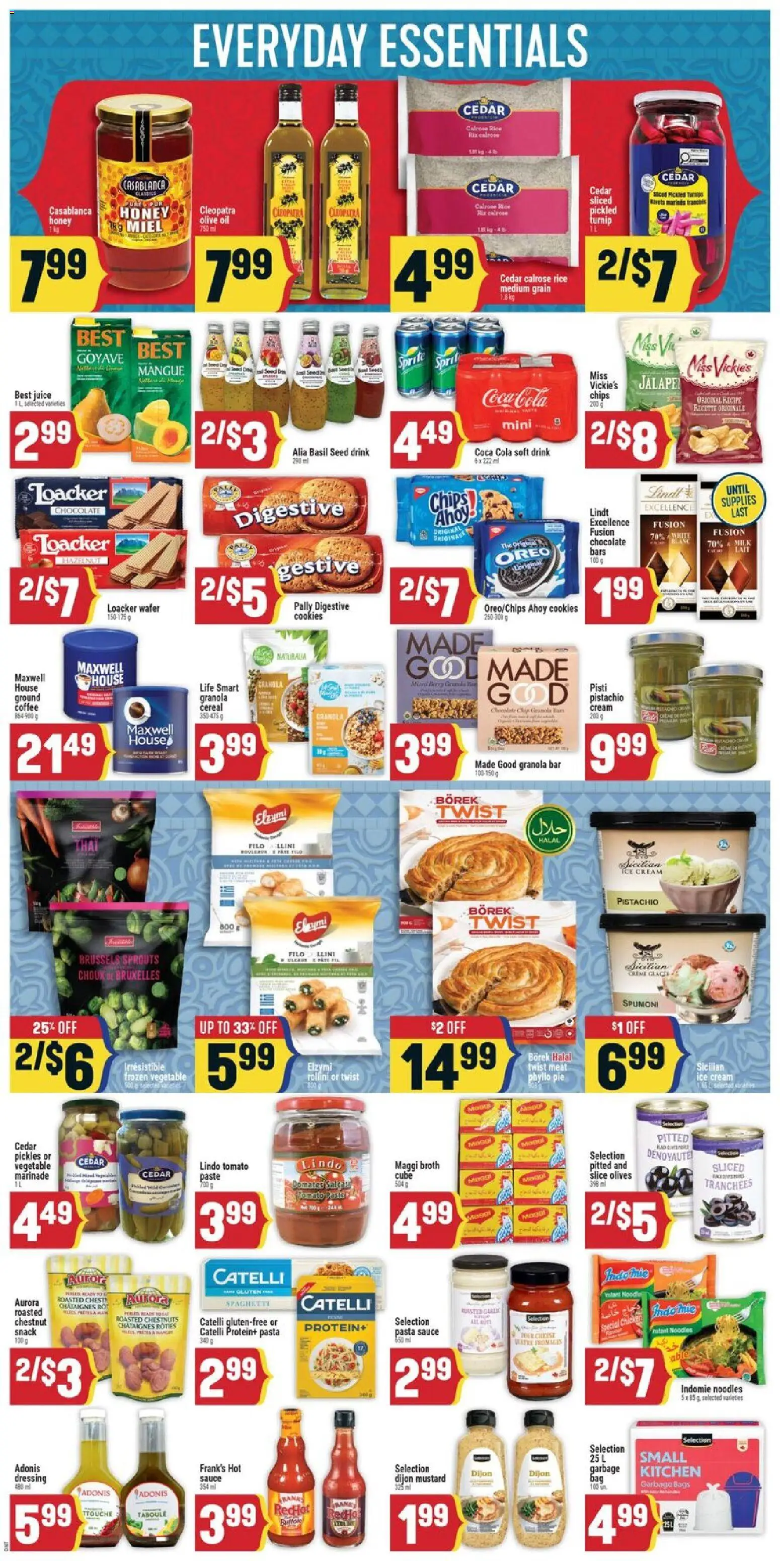 Adonis flyer valid from 16.04.2026 | Page: 6 | Products: Cookies, Ice cream, Oil, Chocolate