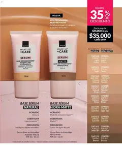 Avon catálogo - Campaña C17/2025 -  Vista previa de la revista de la tienda Avon valido desde el 01.12.2025 | Página: 12 | Productos: Base de maquillaje, Serum, Maquillaje