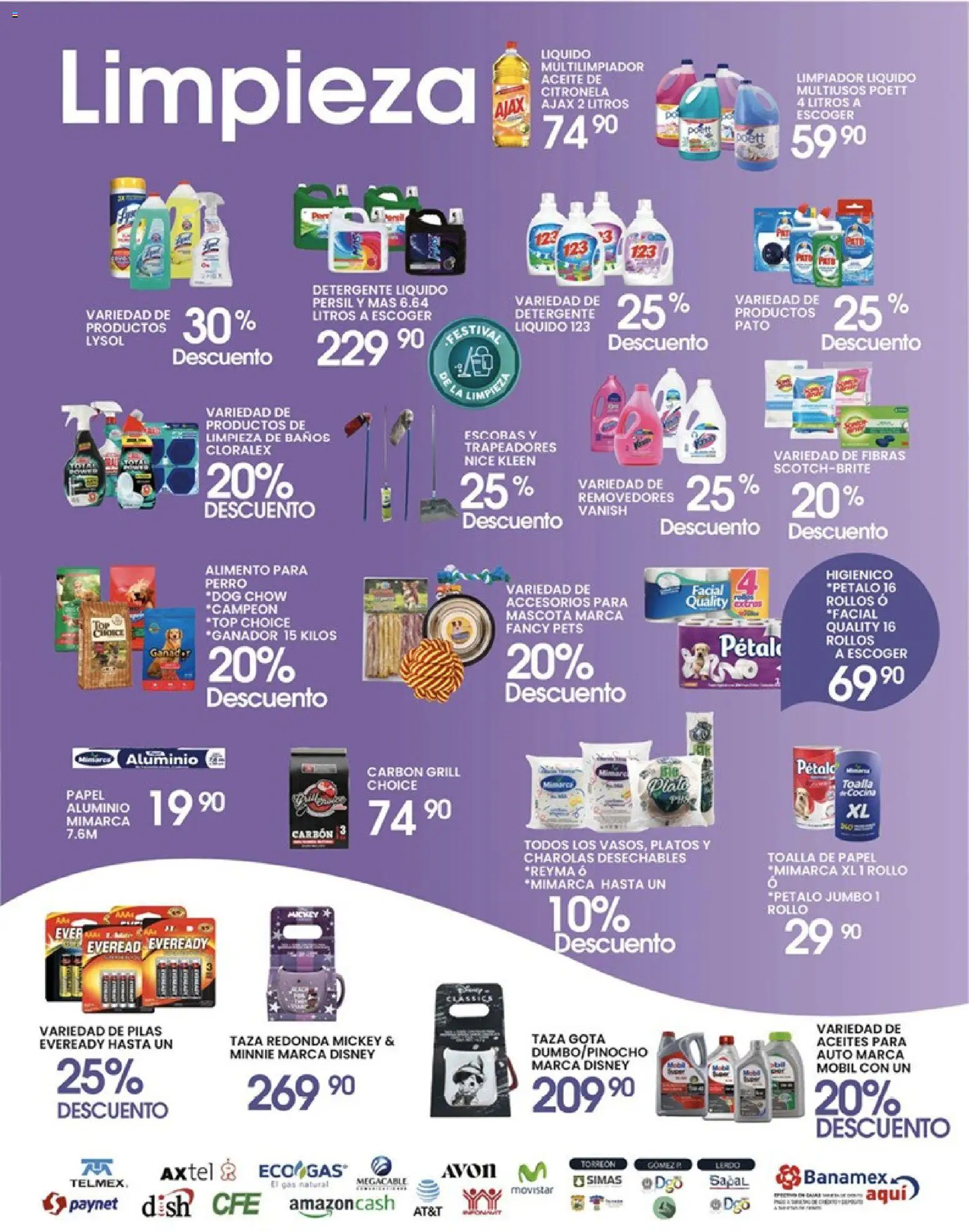 Nuevas ofertas de Alsuper válidas en toda la República Mexicana desde el 24.04.2026. ¡Encuentra las mejores ofertas en Alsuper folleto Torreon! | Página: 5 | Productos: Taza, Aceite, Top, Pilas