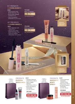 Eudora - Revista 17/2025 - Pré-Visualização do folheto da loja Eudora, válido de 10.11.2025 | Página: 17 | Produtos: Tônico, Máscara para cílios, Gloss labial, Body