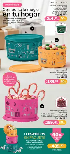 Vista previa de Tupperware catálogo, nuevo folleto de la tienda, válido en México a partir del 01.12.2025 | Página: 16