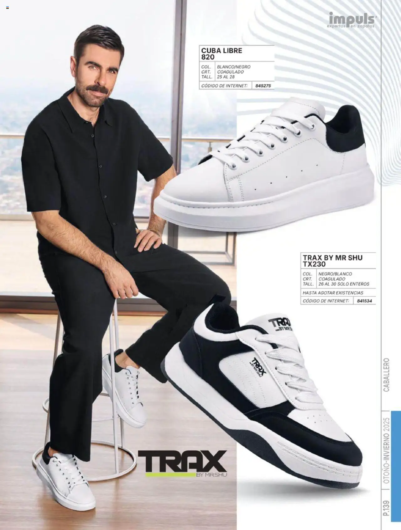 Nuevas ofertas de Impuls válidas en toda la República Mexicana desde el 07.07.2025. ¡Encuentra las mejores ofertas en Impuls catálogo Caballero Otoño-Invierno 2025! | Página: 141 | Productos: Zapatos