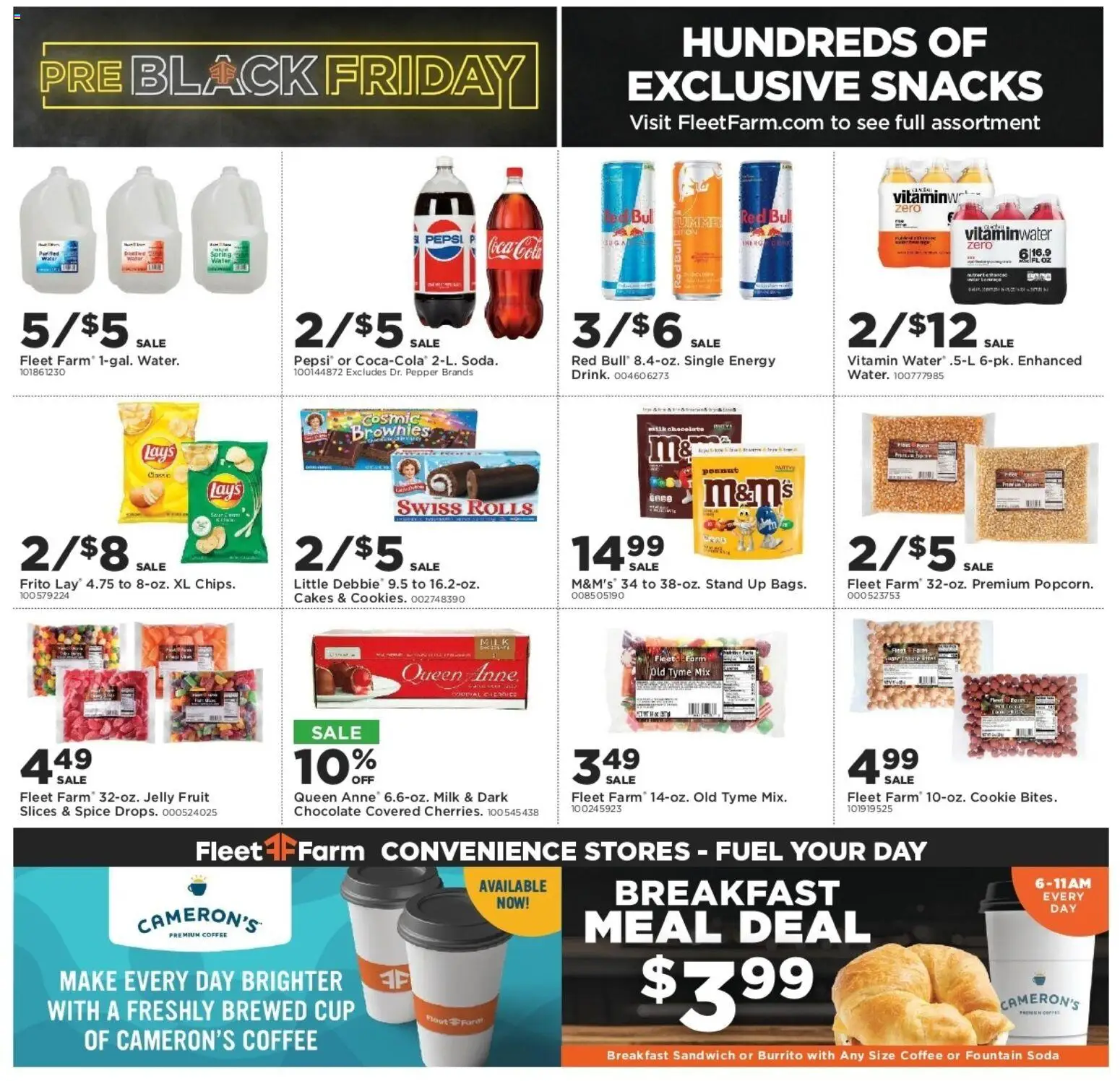 Mills Fleet Farm Weekly Ad - valid from 06.11.2025 | Page: 13 | Products: Coffee, Chocolate, Water, Pepper