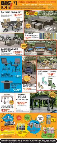 Preview of Big Lots weekly ads valid from 22.03.2026