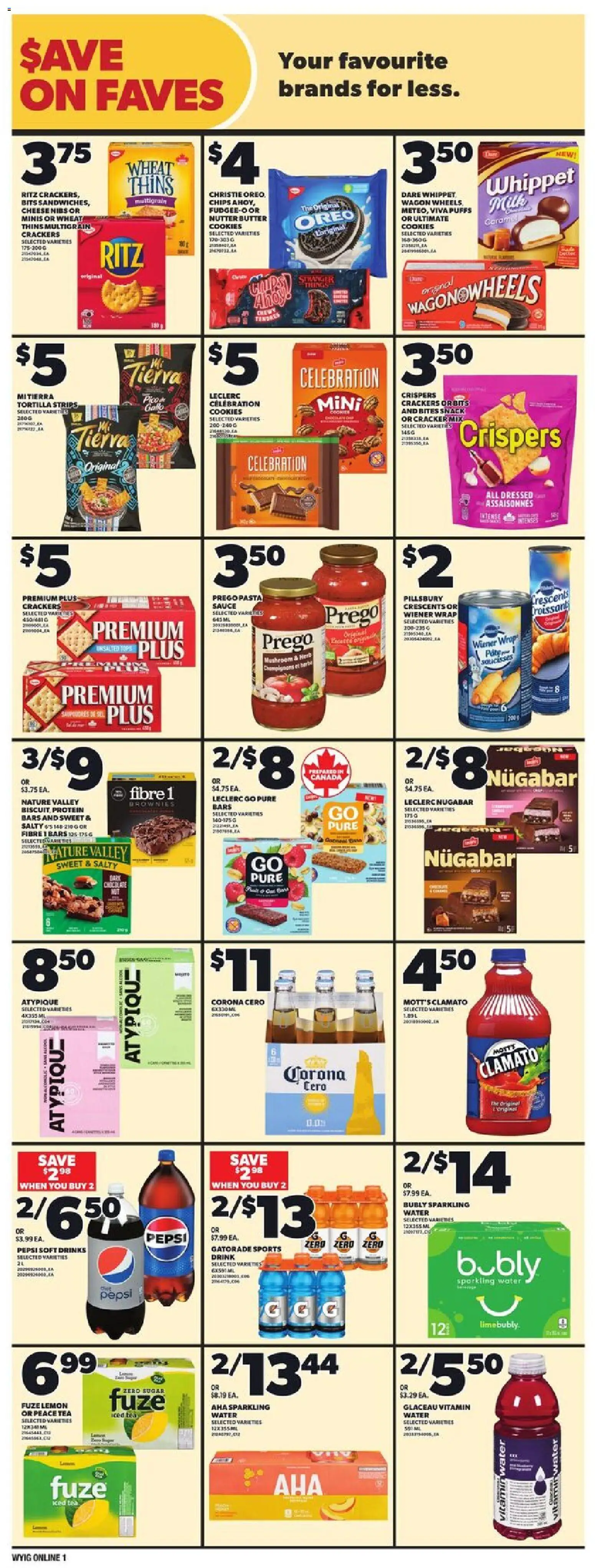 Loblaws flyer valid from 13.11.2025 | Page: 8 | Products: Tea, Milk, Butter, Cheese