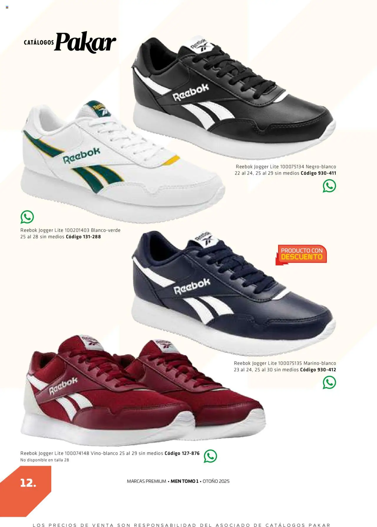 Nuevas ofertas de SC Pakar válidas en toda la República Mexicana desde el 29.08.2025. ¡Encuentra las mejores ofertas en SC Pakar - Catálogo Otoño Men Tomo 1! | Página: 12